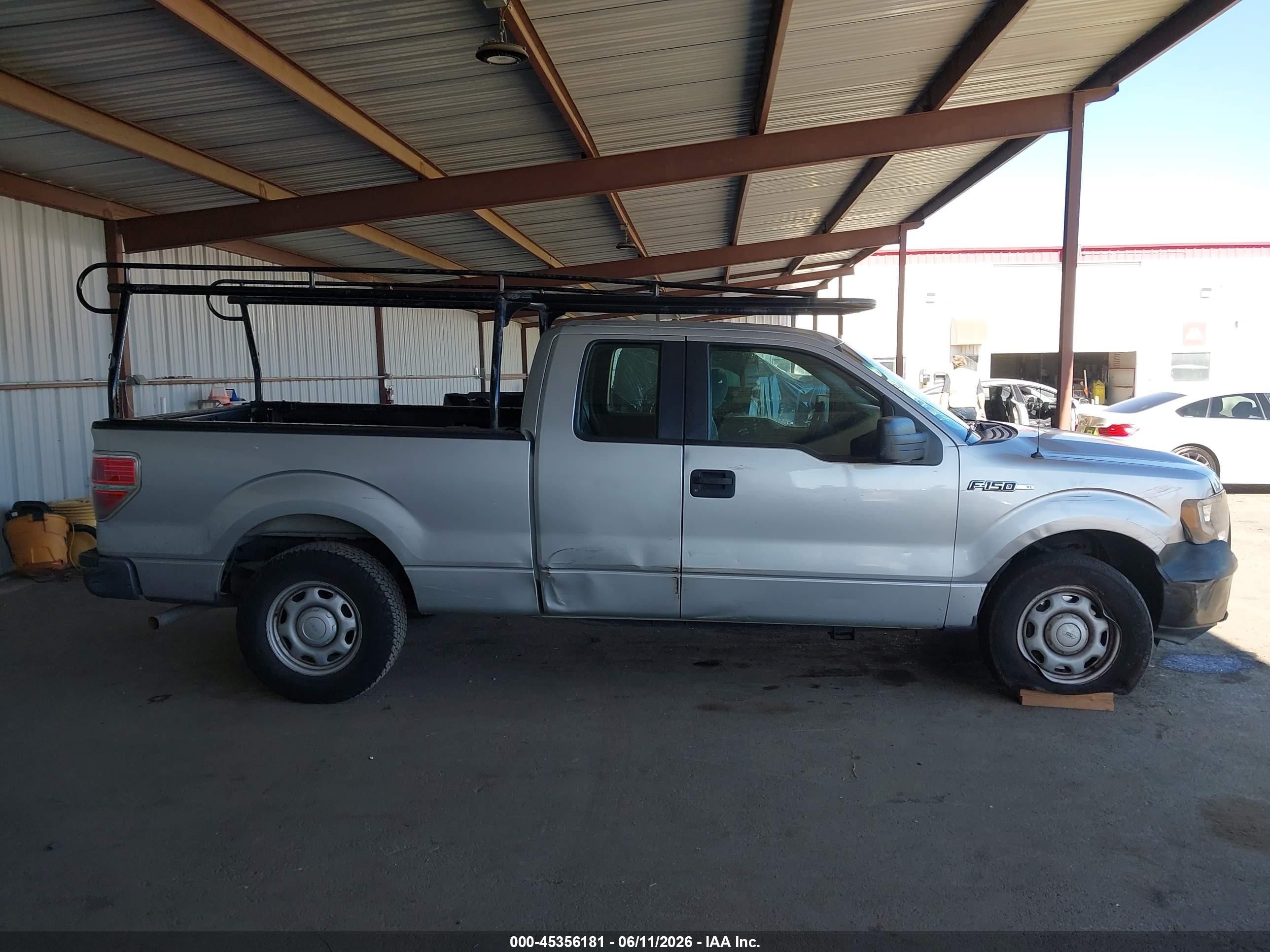 2013 Ford F-150 Xl Silver vin: 1FTEX1CM5DFC50455