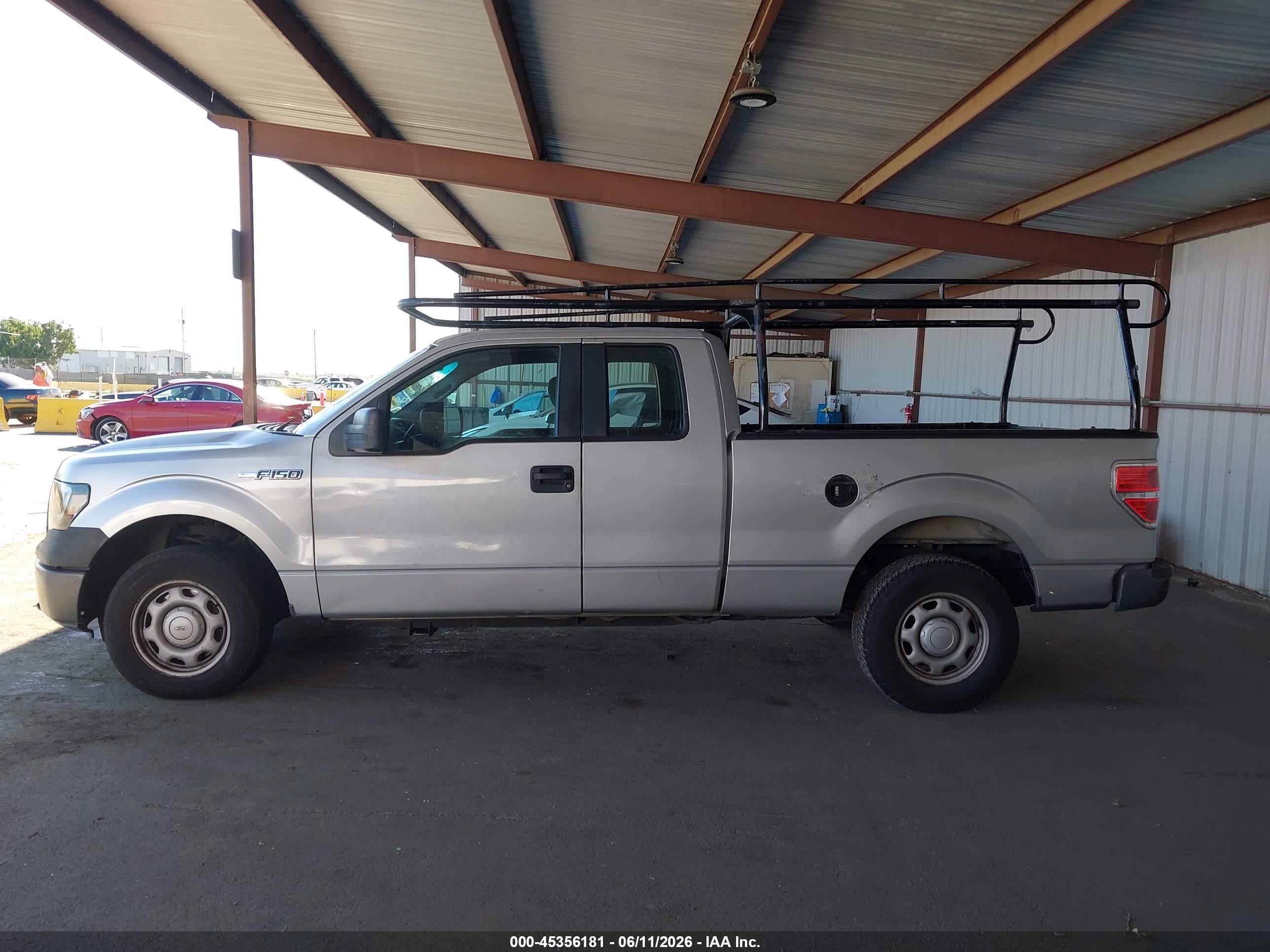 2013 Ford F-150 Xl Silver vin: 1FTEX1CM5DFC50455