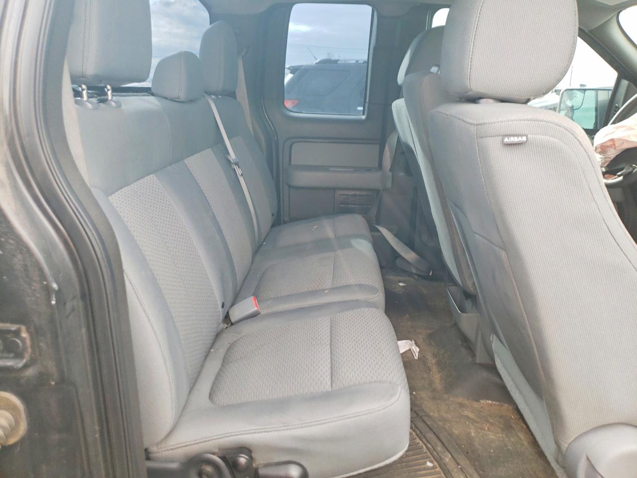 2013 Ford F150 Super Cab Black vin: 1FTEX1CM5DKF43103