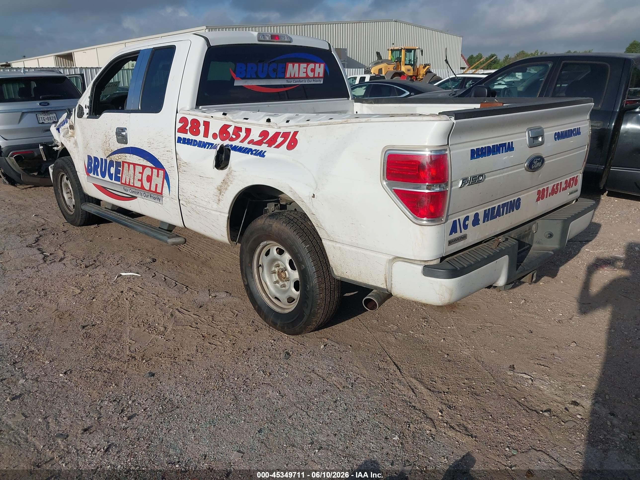 2014 Ford F-150 Stx White vin: 1FTEX1CM5EFC67869