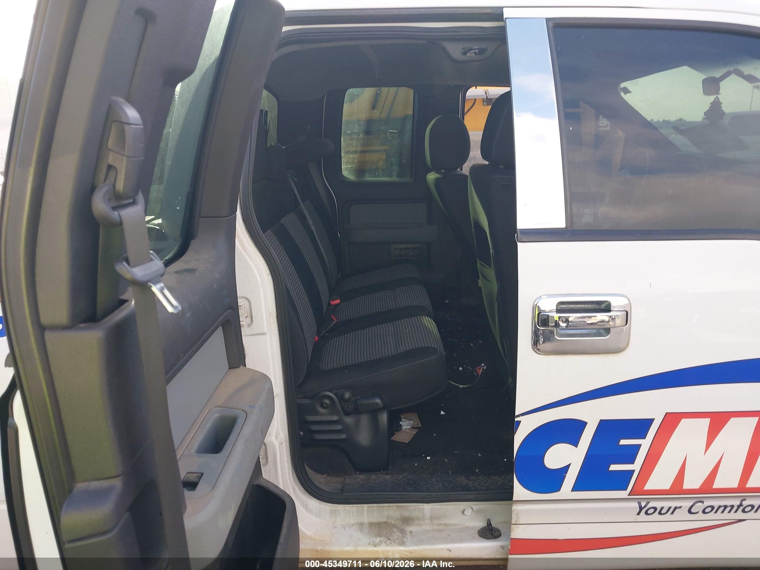 2014 Ford F-150 Stx White vin: 1FTEX1CM5EFC67869
