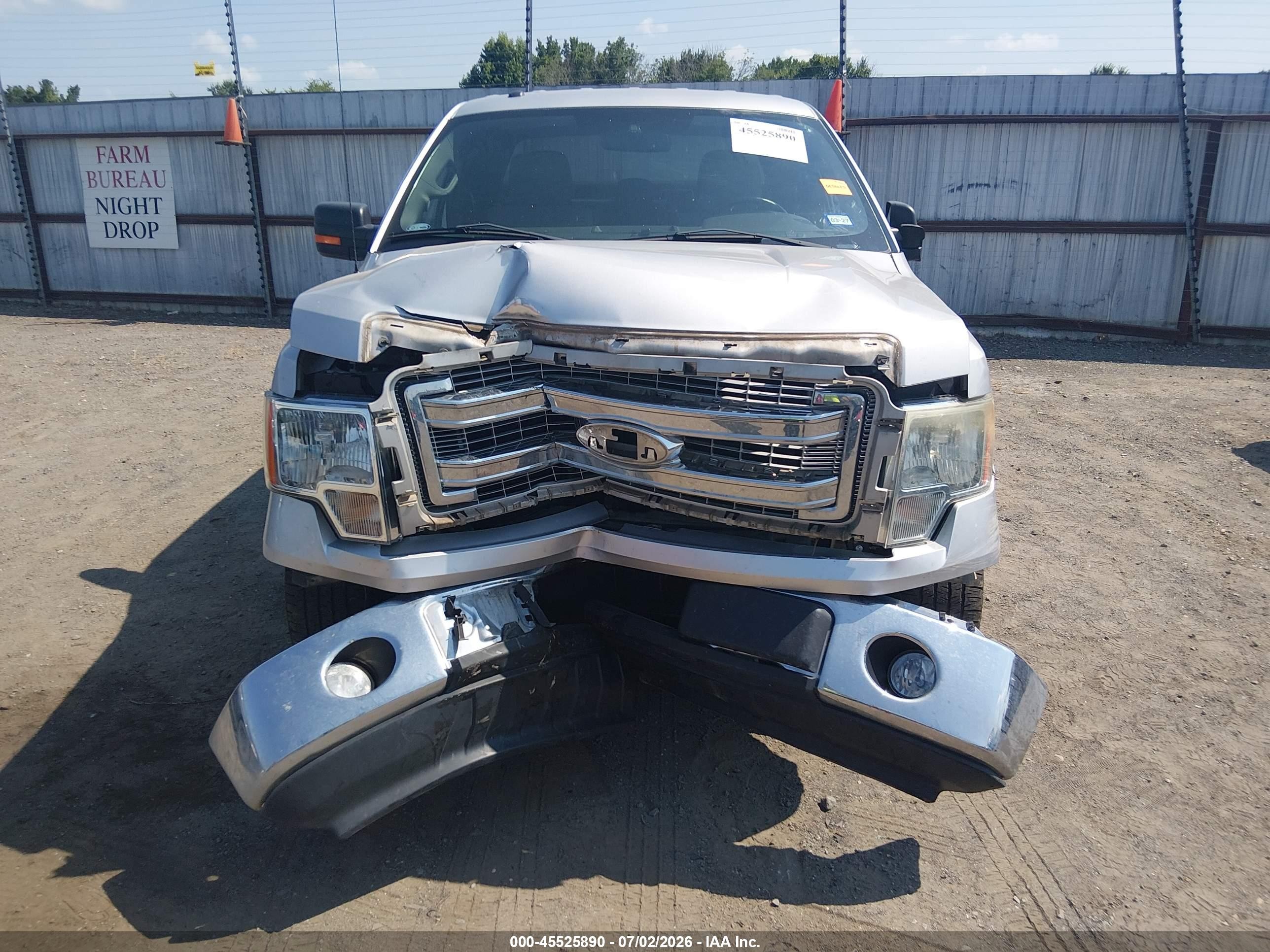 2014 Ford F-150 Xlt Silver vin: 1FTEX1CM5EKD42948