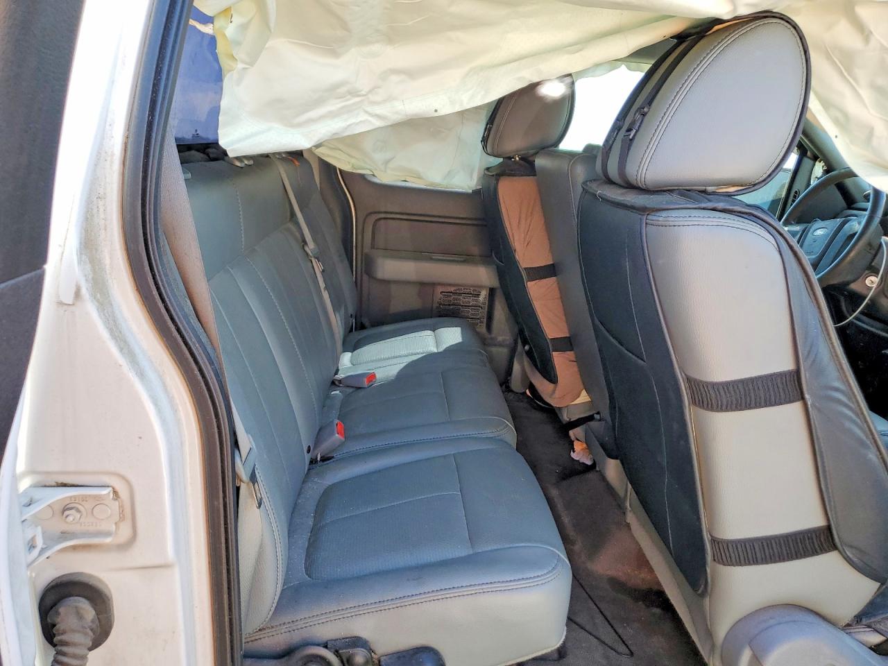 2011 Ford F150 Super Cab Белый vin: 1FTEX1CM6BFA23577