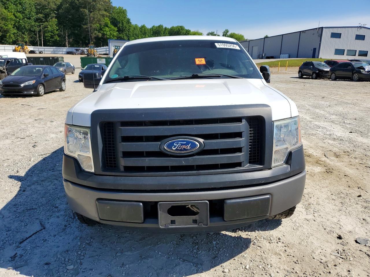 2011 Ford F150 Super Cab Белый vin: 1FTEX1CM6BFA23577