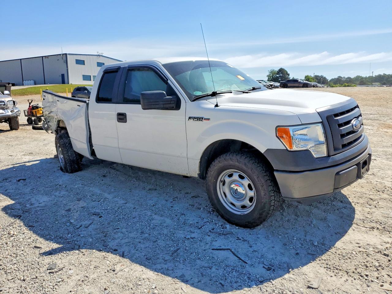 2011 Ford F150 Super Cab Белый vin: 1FTEX1CM6BFA23577