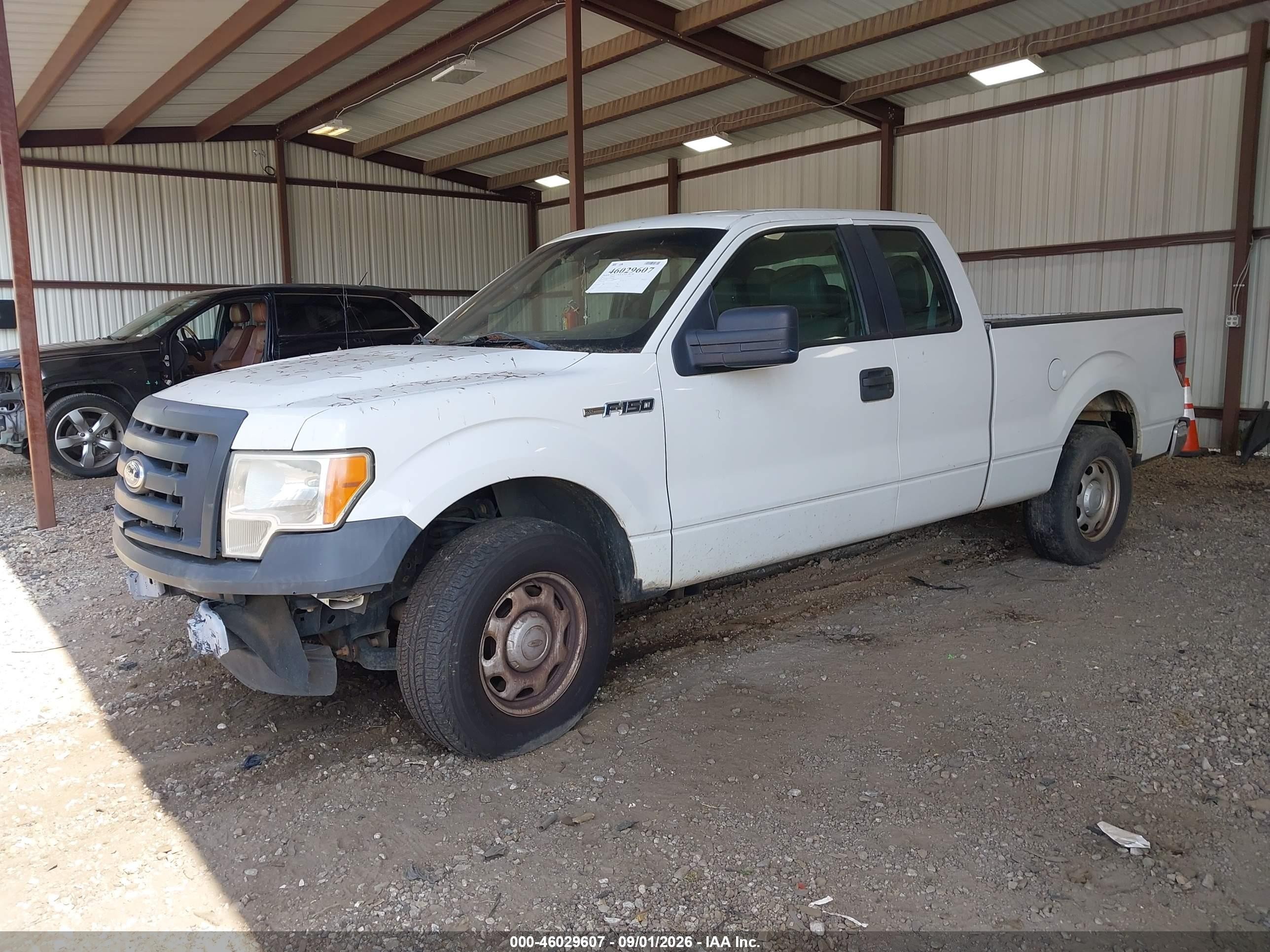 2011 Ford F-150 Xl White vin: 1FTEX1CM6BFB37658