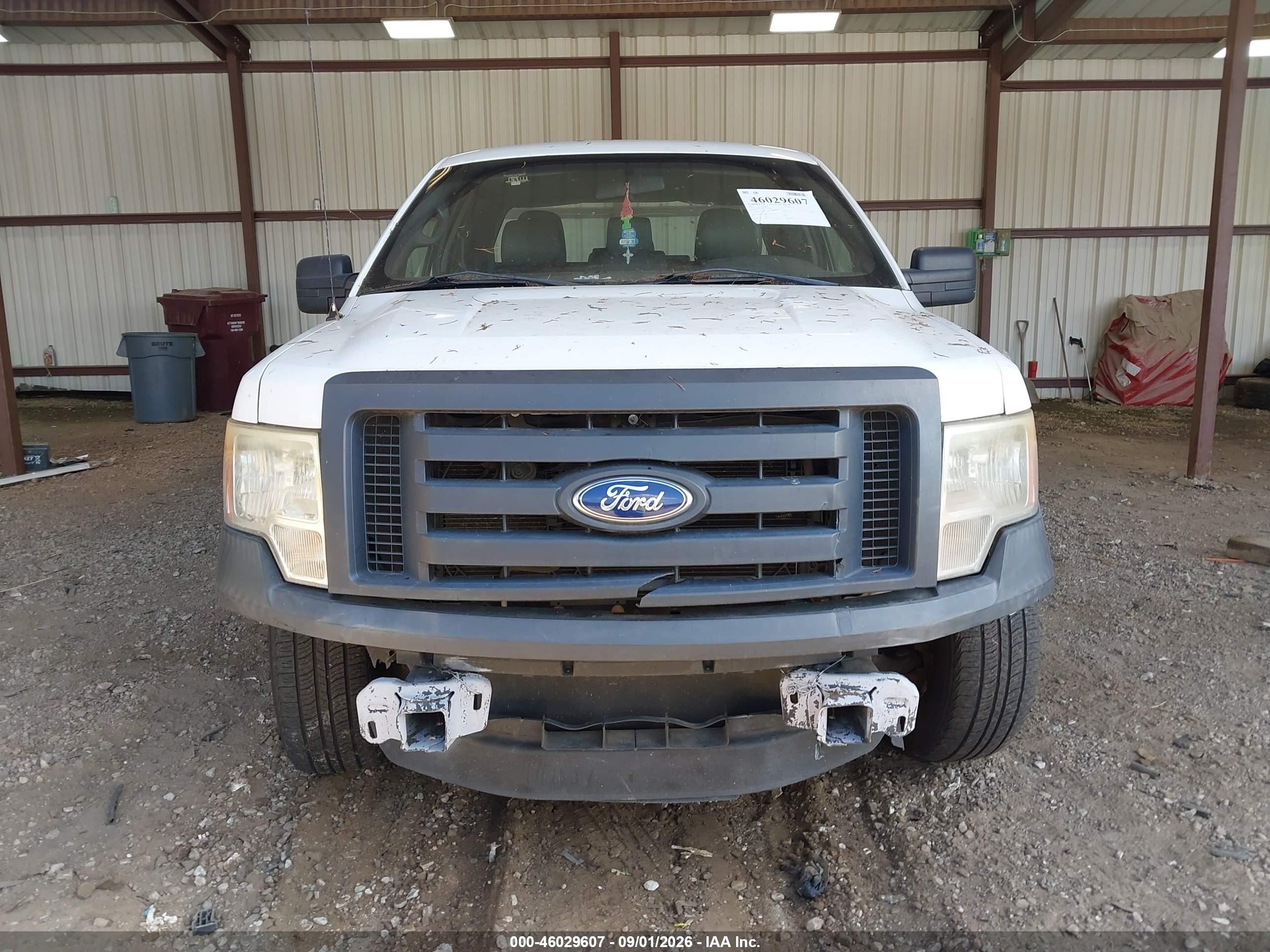 2011 Ford F-150 Xl White vin: 1FTEX1CM6BFB37658