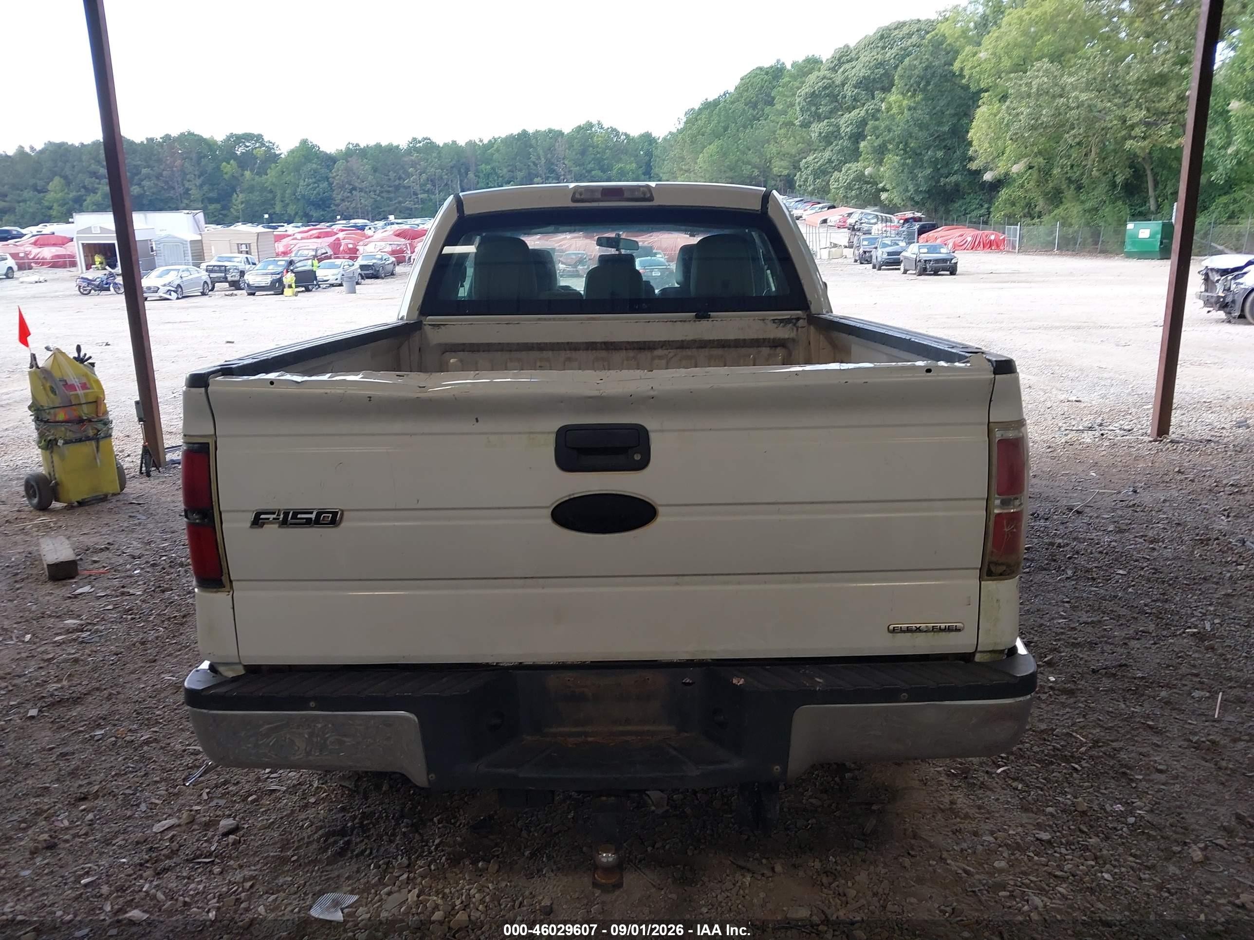 2011 Ford F-150 Xl White vin: 1FTEX1CM6BFB37658