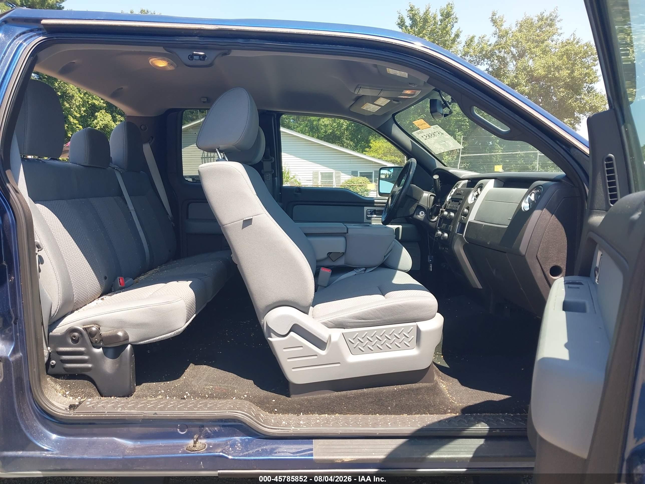 2011 Ford F-150 Xlt Blue vin: 1FTEX1CM6BFC63924