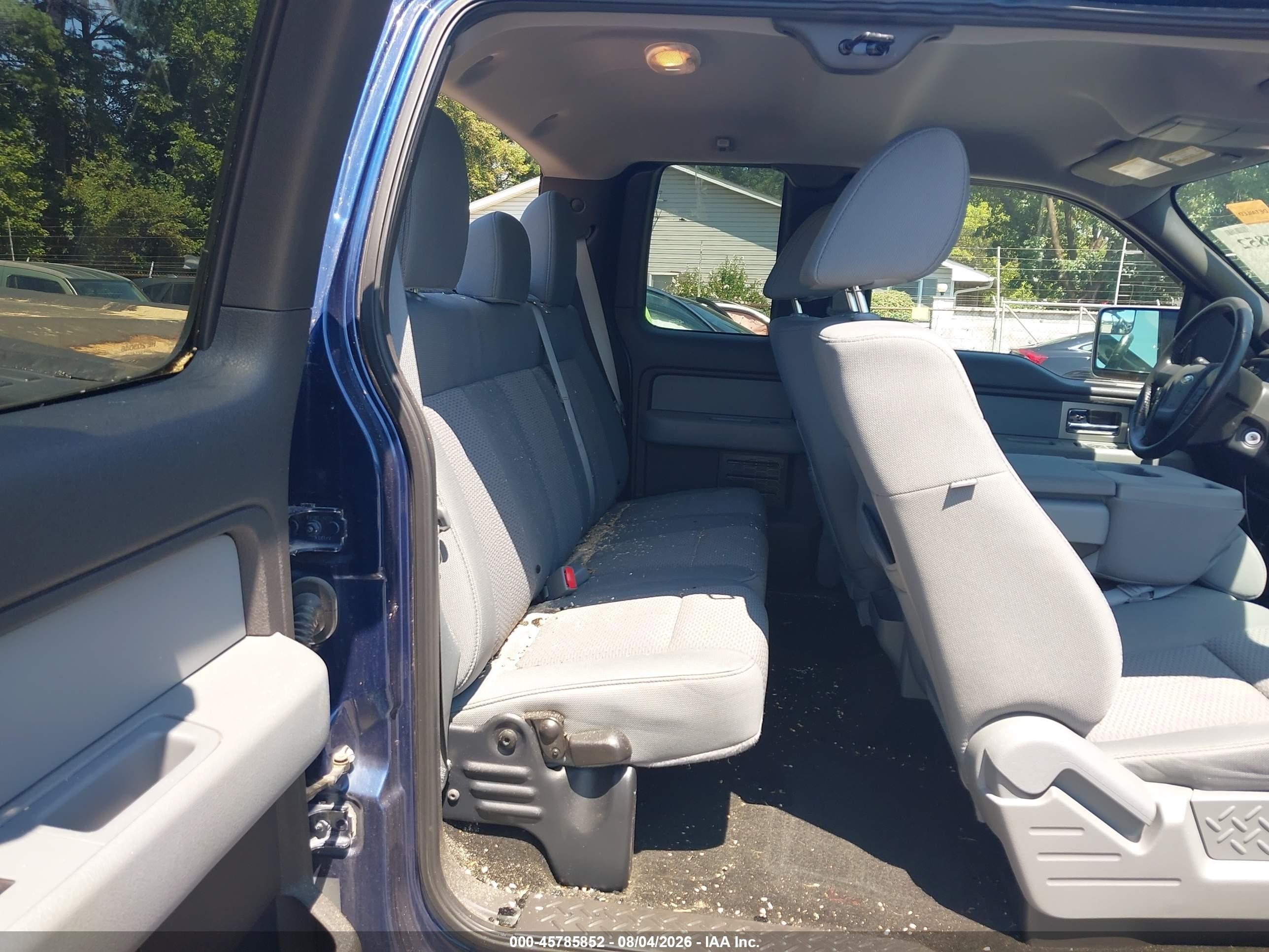 2011 Ford F-150 Xlt Blue vin: 1FTEX1CM6BFC63924