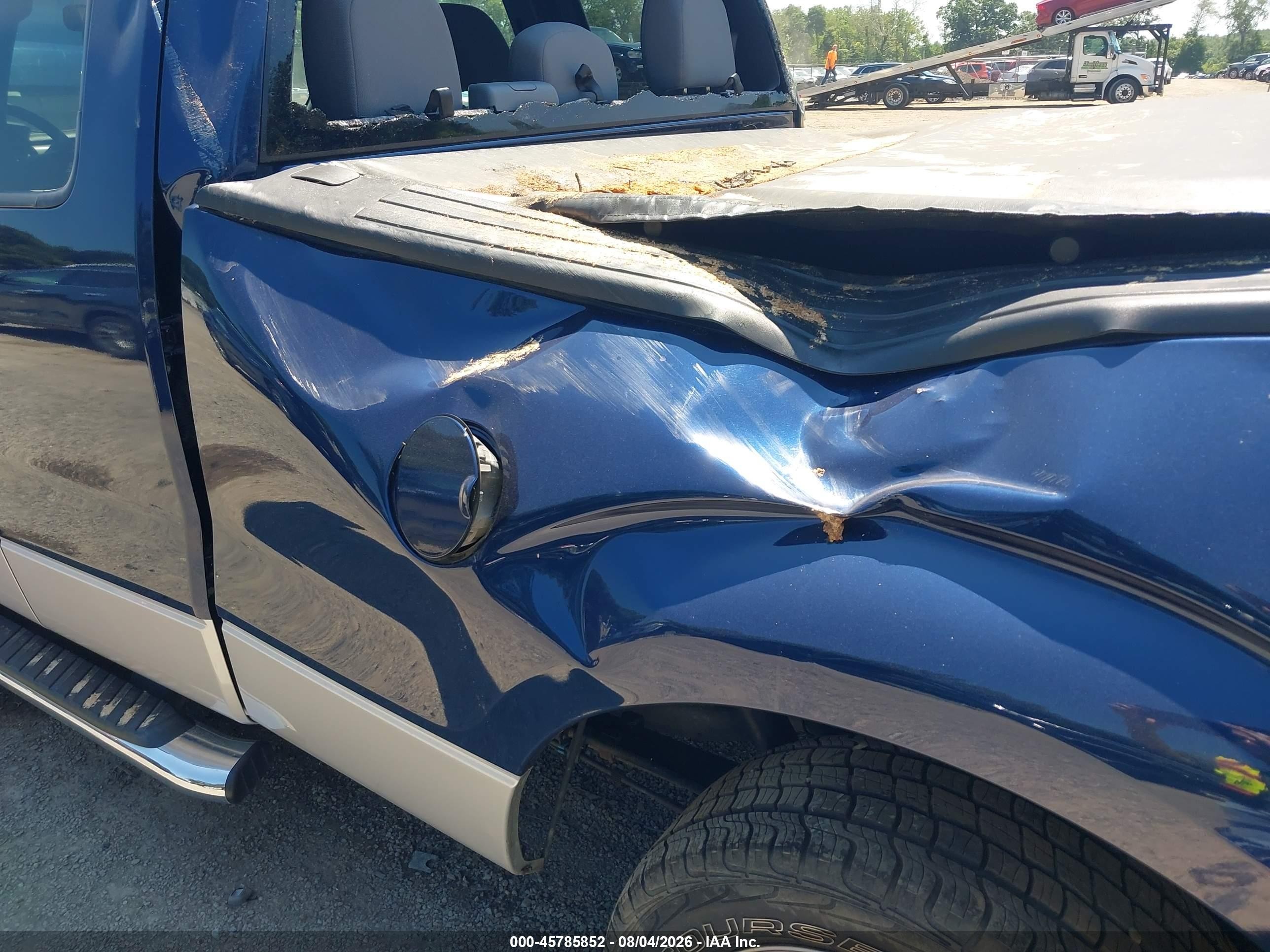 2011 Ford F-150 Xlt Blue vin: 1FTEX1CM6BFC63924