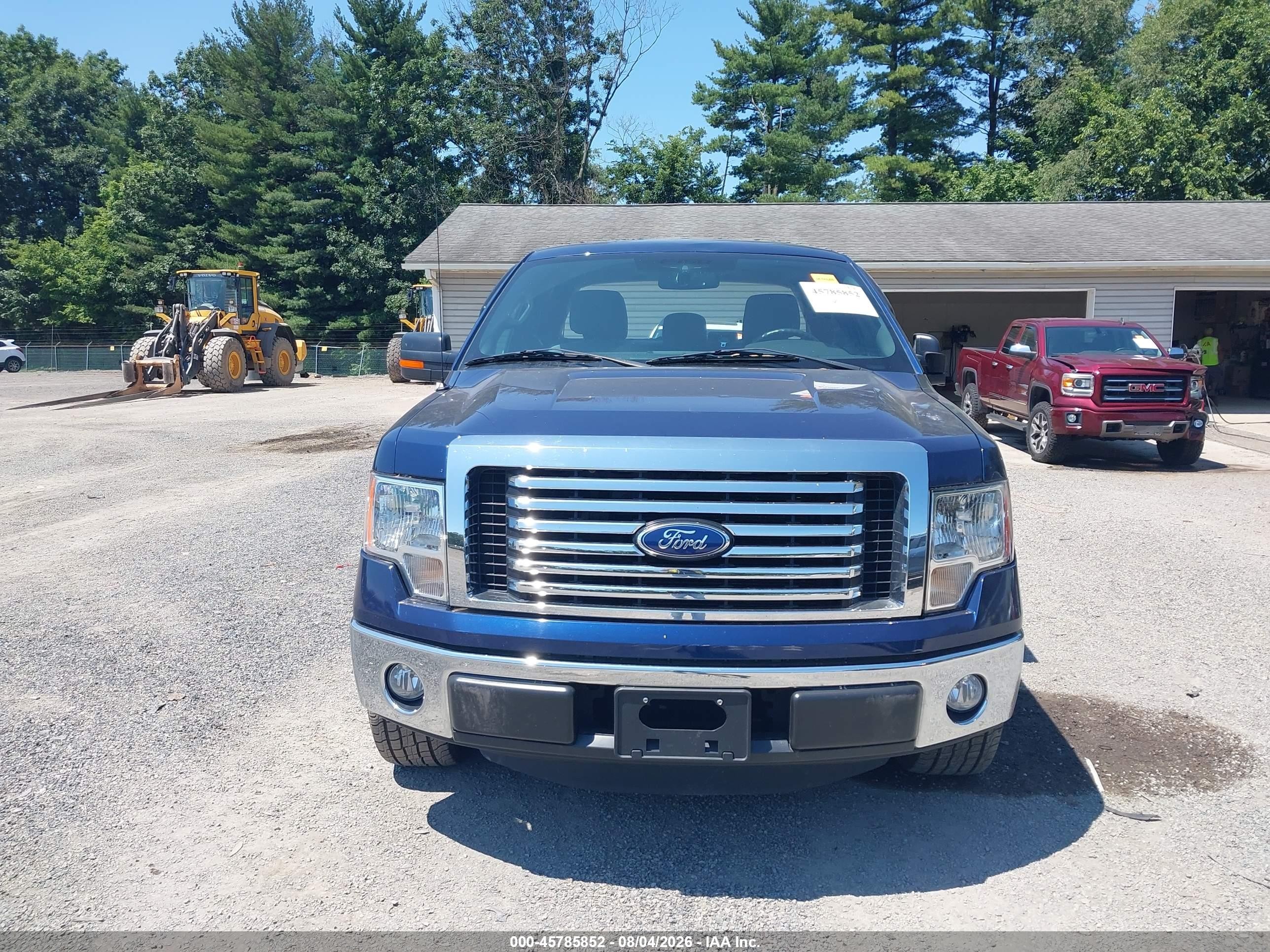 2011 Ford F-150 Xlt Blue vin: 1FTEX1CM6BFC63924