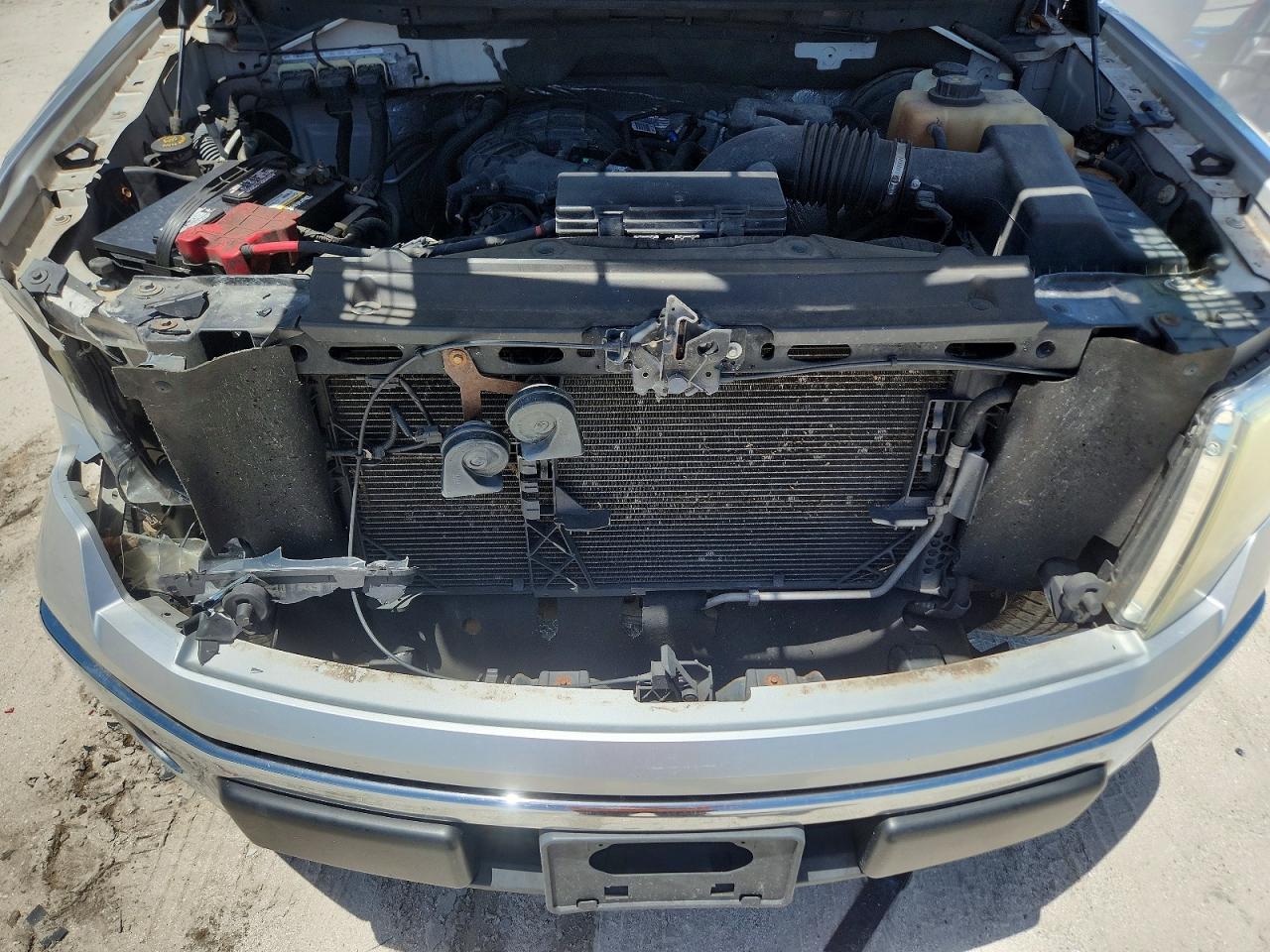 2011 Ford F150 Super Cab Silver vin: 1FTEX1CM6BFD22258