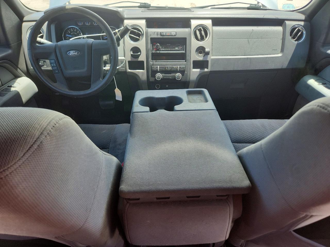 2011 Ford F150 Super Cab Silver vin: 1FTEX1CM6BFD22258