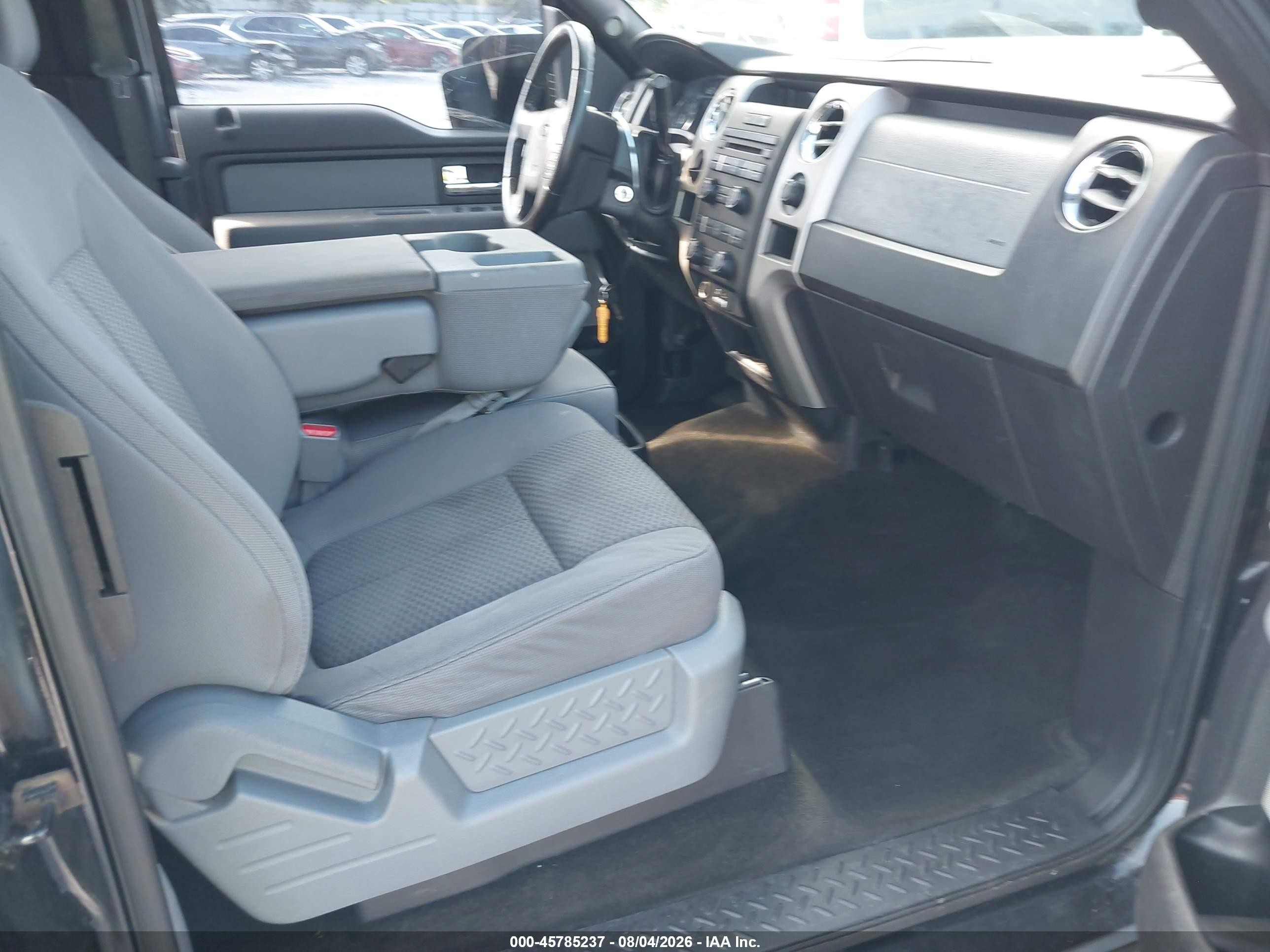 2012 Ford F-150 Xlt Black vin: 1FTEX1CM6CFA99706