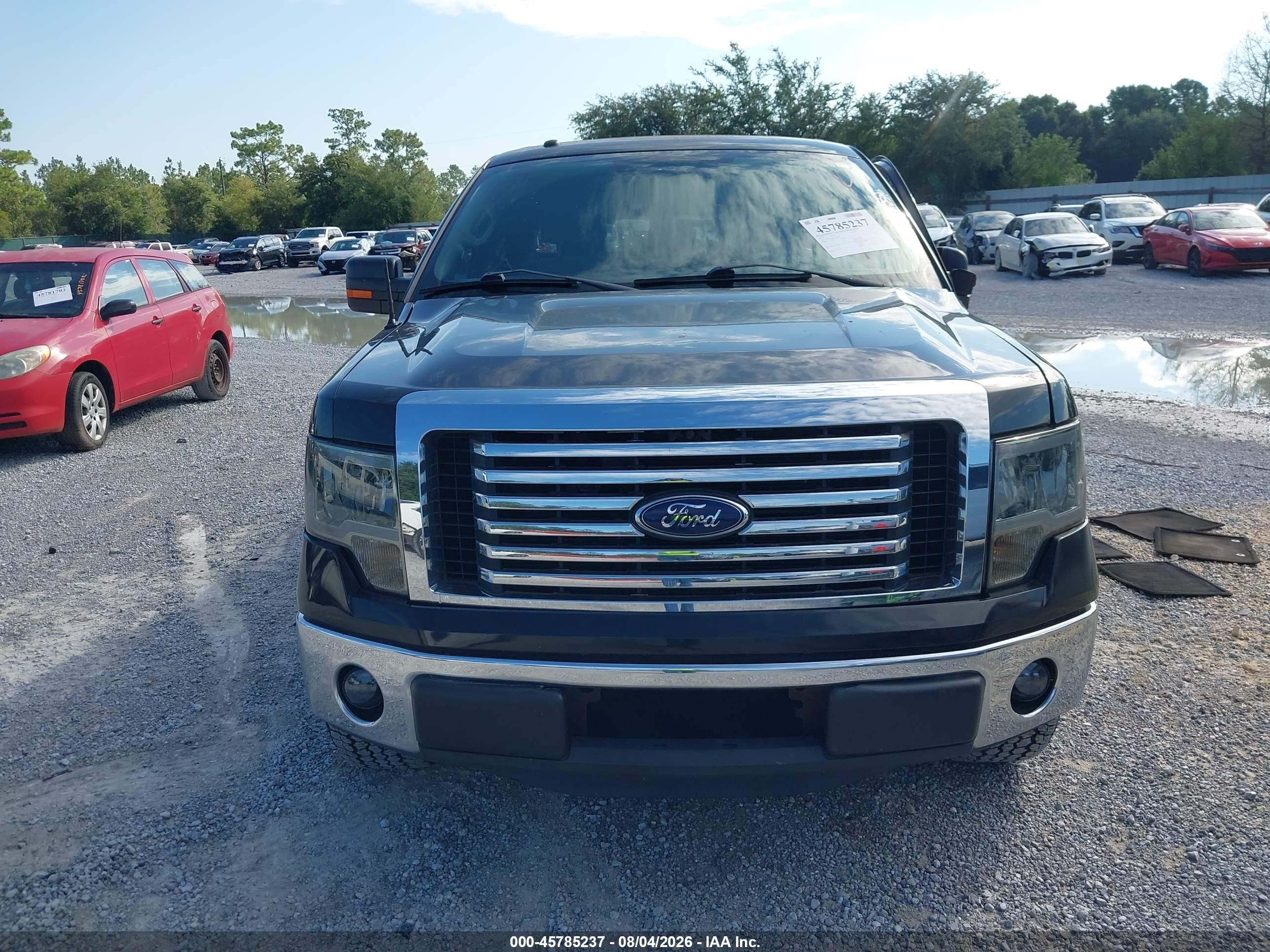2012 Ford F-150 Xlt Black vin: 1FTEX1CM6CFA99706