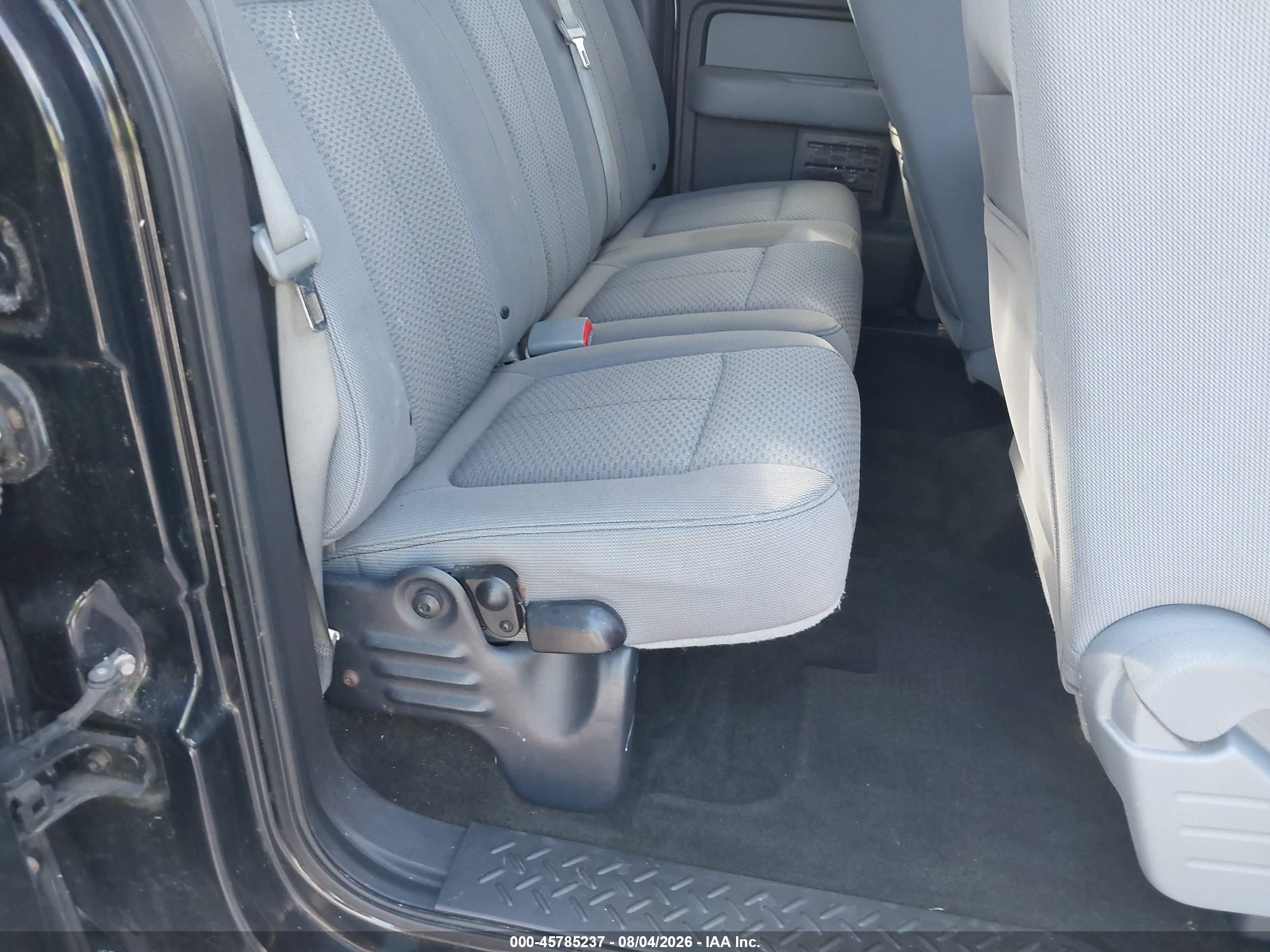 2012 Ford F-150 Xlt Black vin: 1FTEX1CM6CFA99706