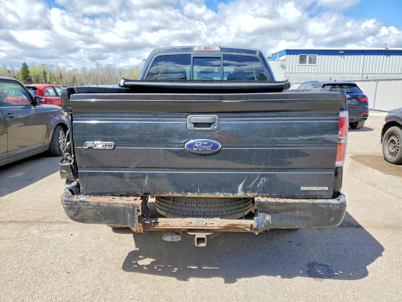 2013 Ford F150 Super Cab Black vin: 1FTEX1CM6DKD38731