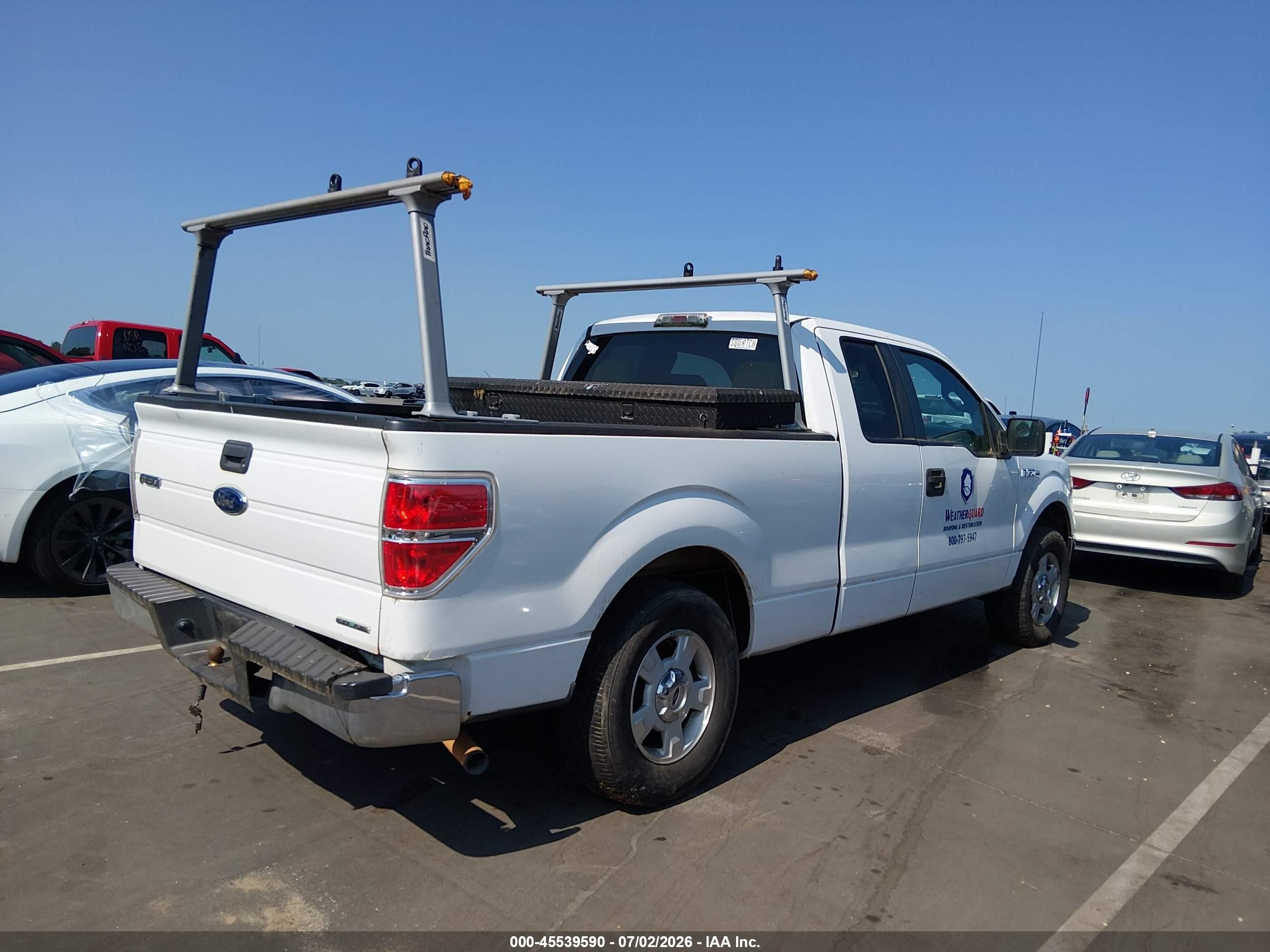 2014 Ford F-150 Stx/xl/xlt White vin: 1FTEX1CM6EFA23065