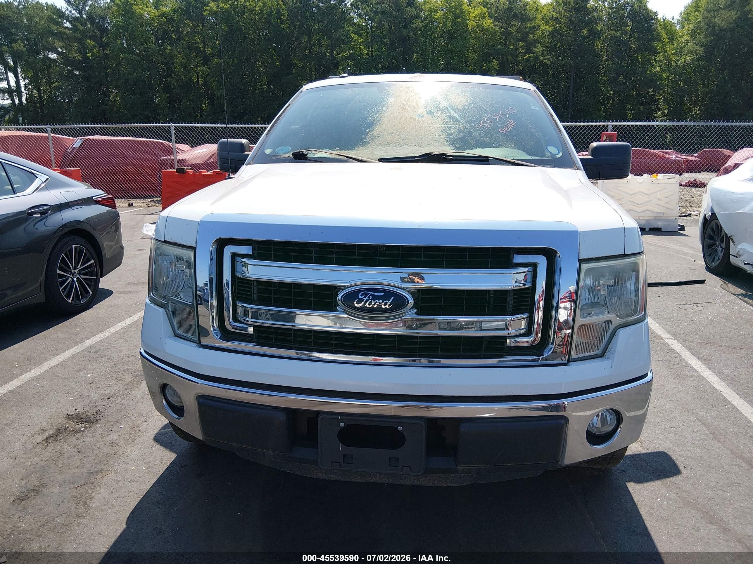 2014 Ford F-150 Stx/xl/xlt White vin: 1FTEX1CM6EFA23065