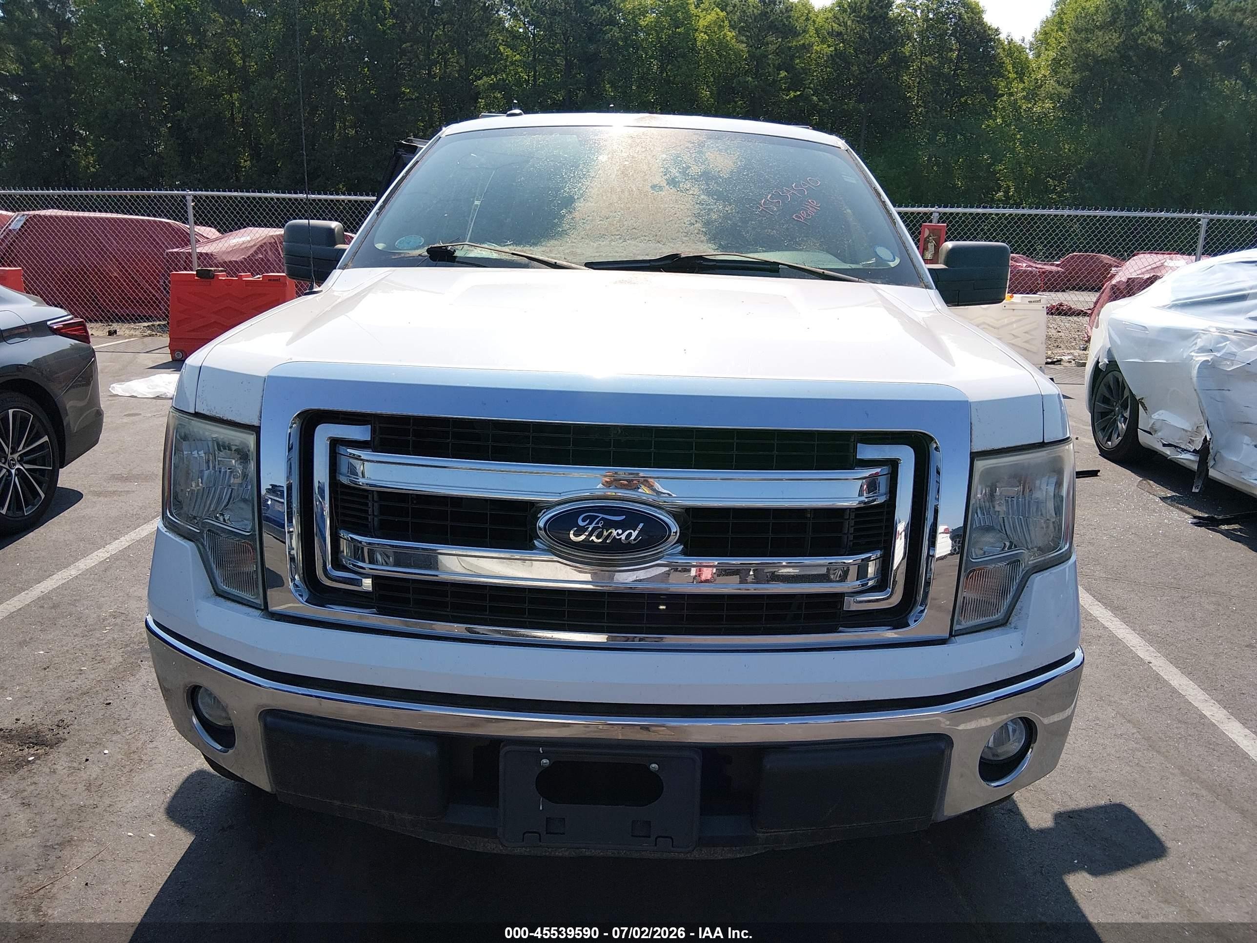2014 Ford F-150 Stx/xl/xlt White vin: 1FTEX1CM6EFA23065