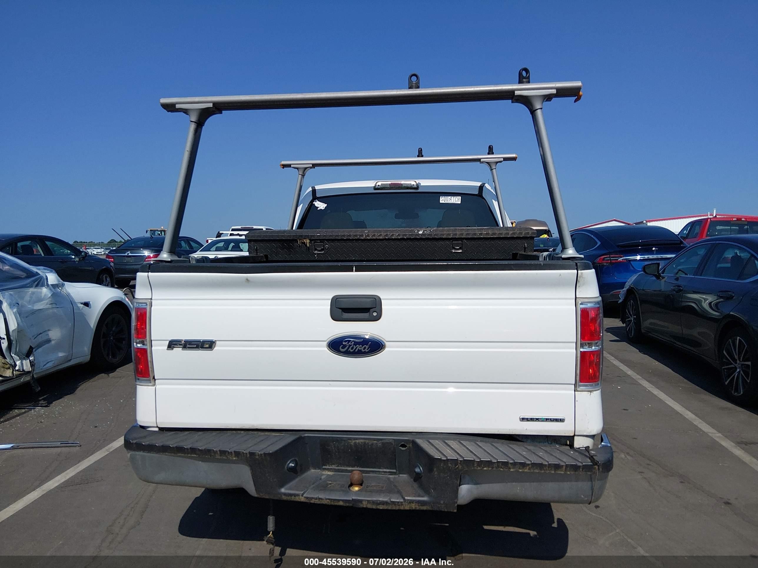 2014 Ford F-150 Stx/xl/xlt White vin: 1FTEX1CM6EFA23065