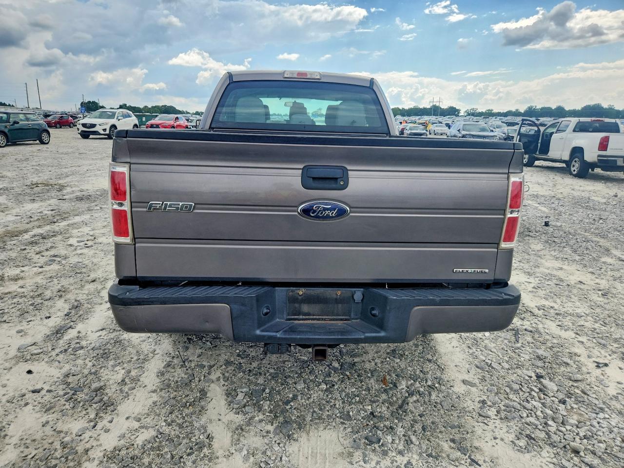 2014 Ford F150 Super Cab Серый vin: 1FTEX1CM6EFB14143