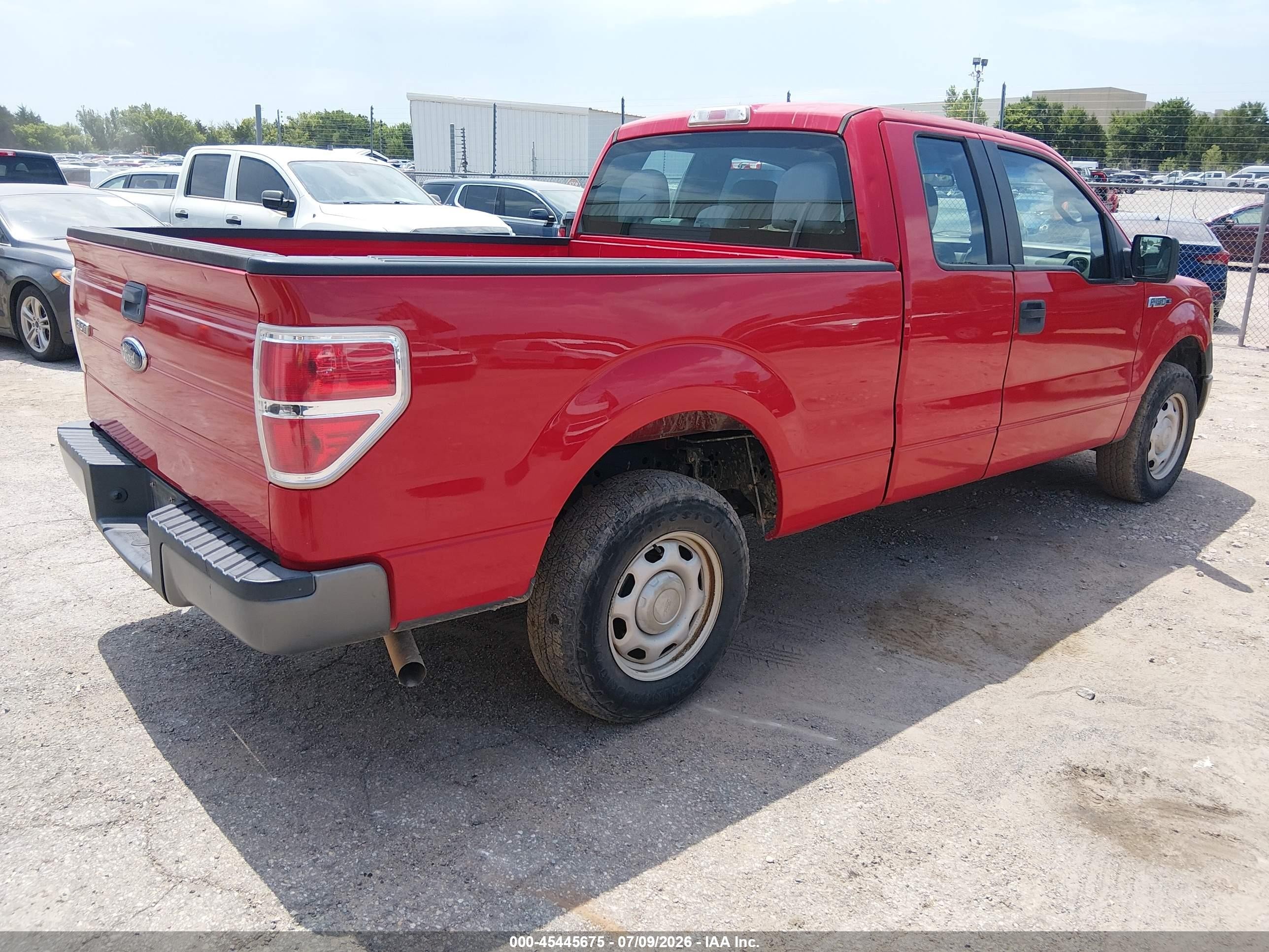 2014 Ford F-150 Stx/xl/xlt Red vin: 1FTEX1CM6EKE41701