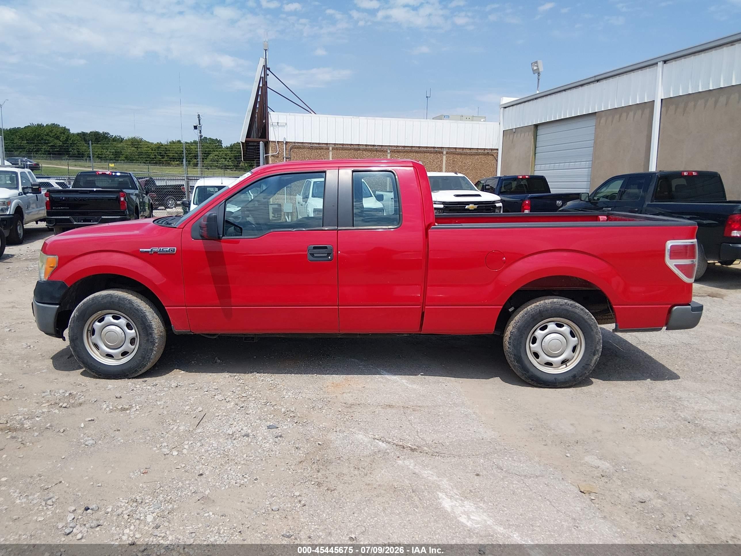 2014 Ford F-150 Stx/xl/xlt Red vin: 1FTEX1CM6EKE41701