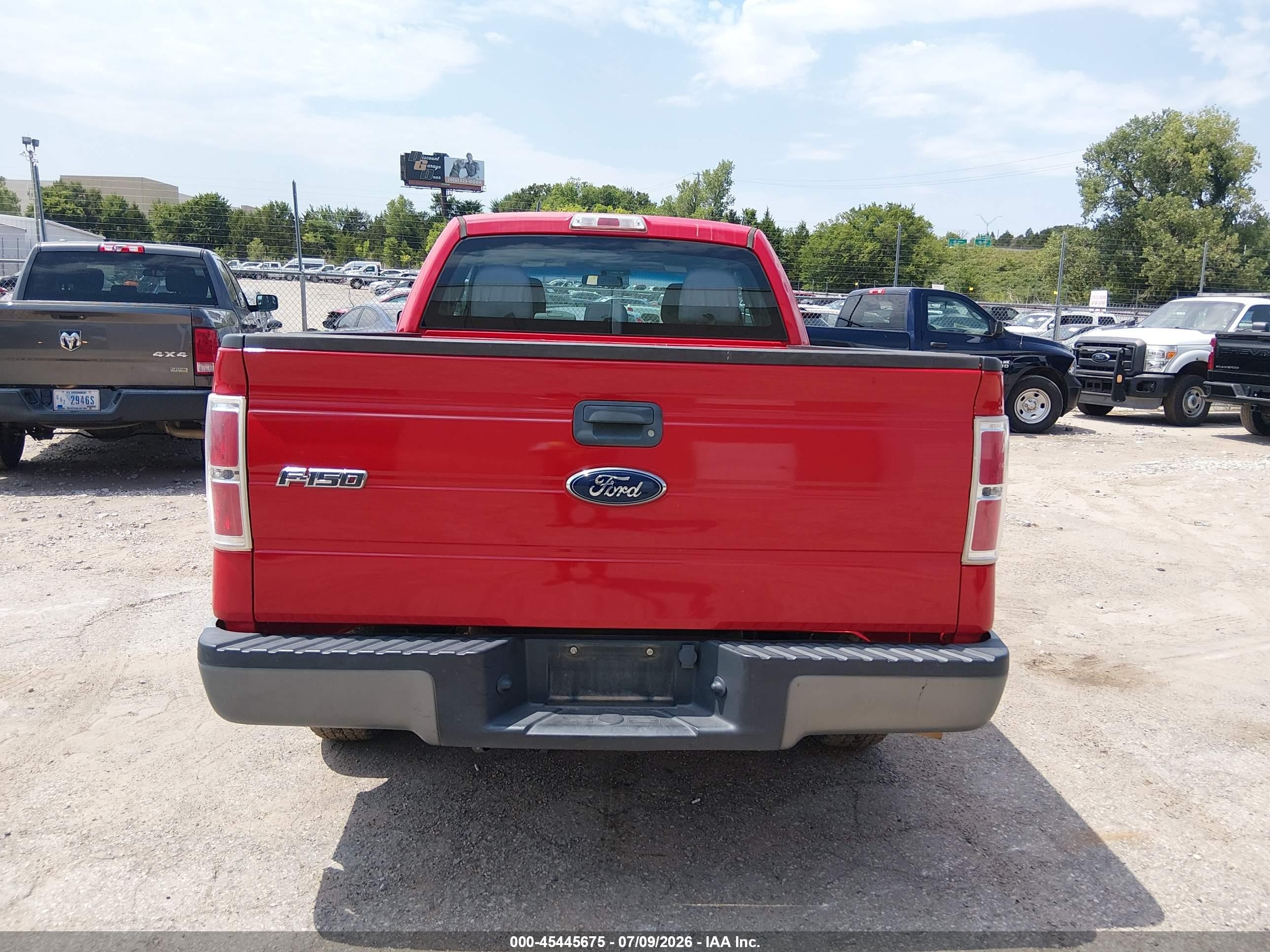 2014 Ford F-150 Stx/xl/xlt Red vin: 1FTEX1CM6EKE41701