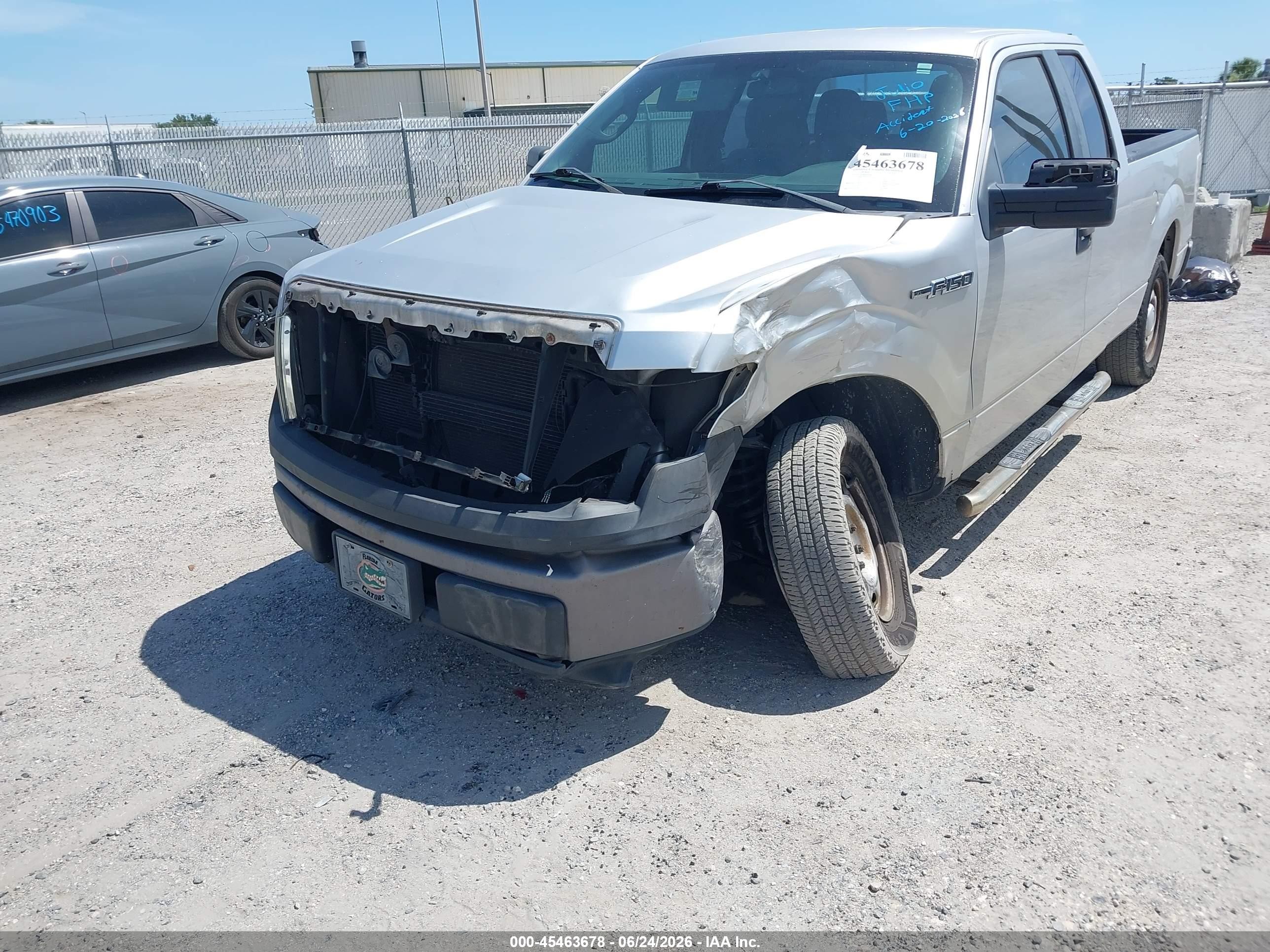 2011 Ford F-150 Xl Silver vin: 1FTEX1CM7BFD21958