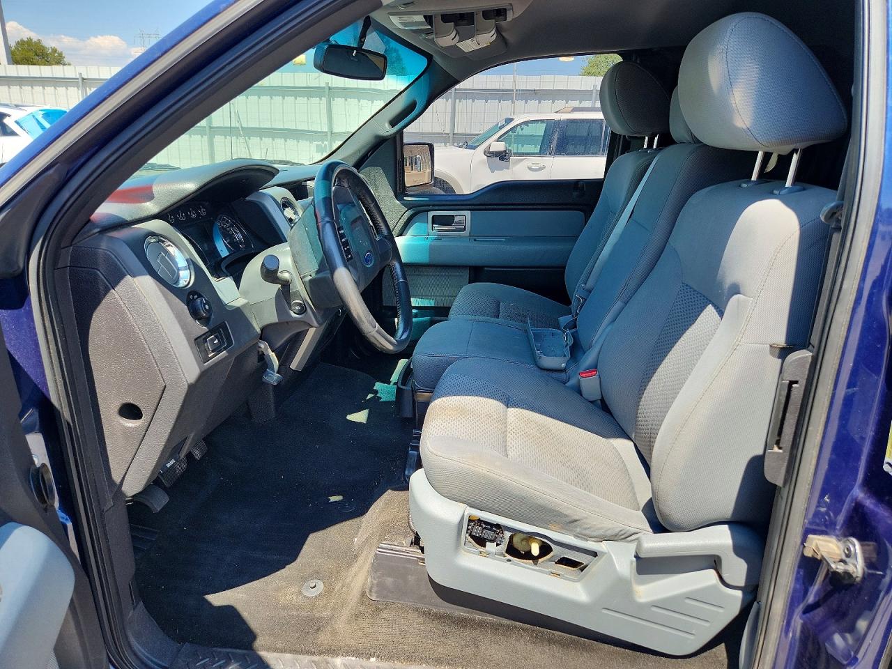 2011 Ford F150 Super Cab Blue vin: 1FTEX1CM7BKD05413