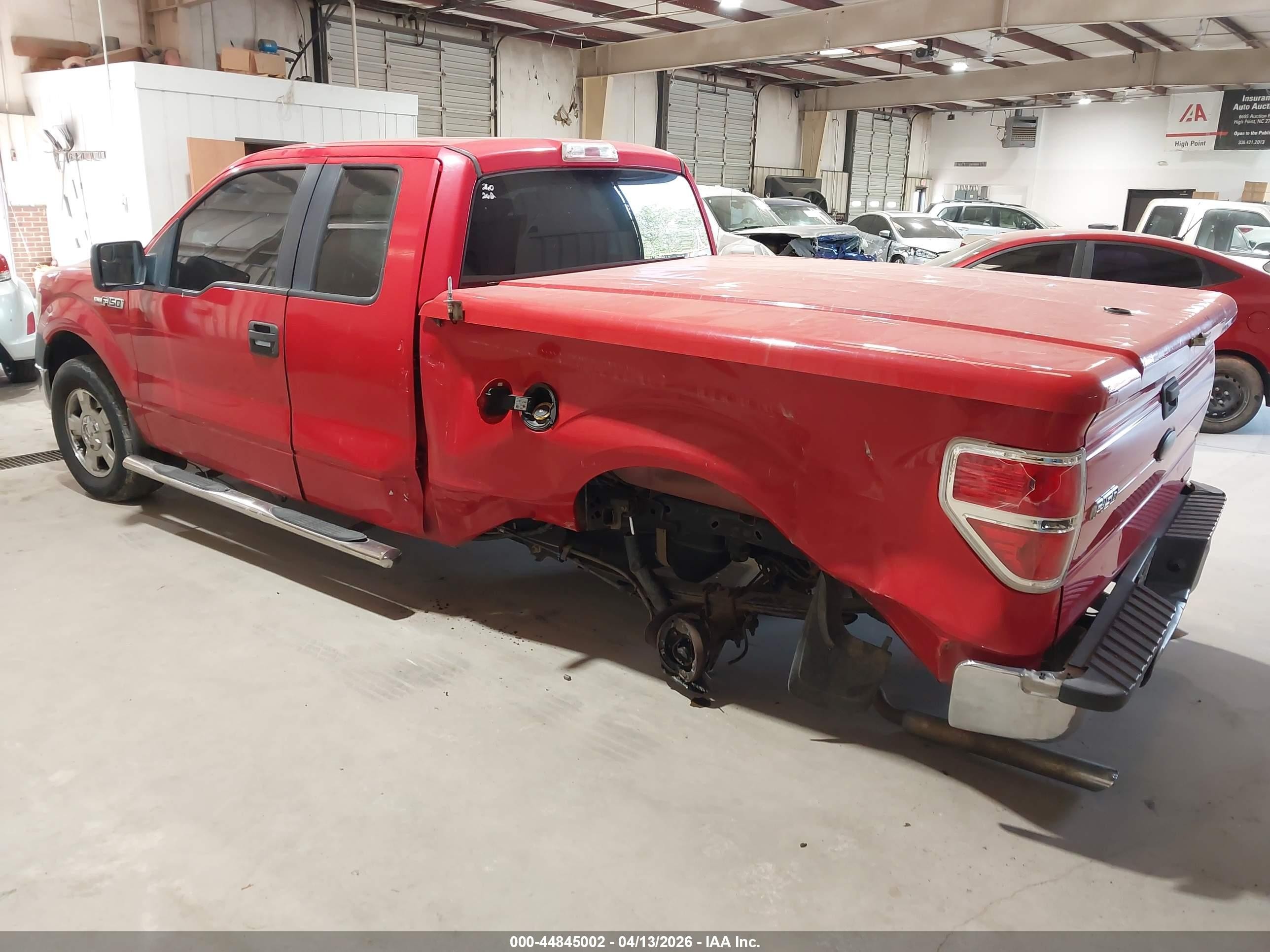 2011 Ford F-150 Xl Red vin: 1FTEX1CM7BKD63196
