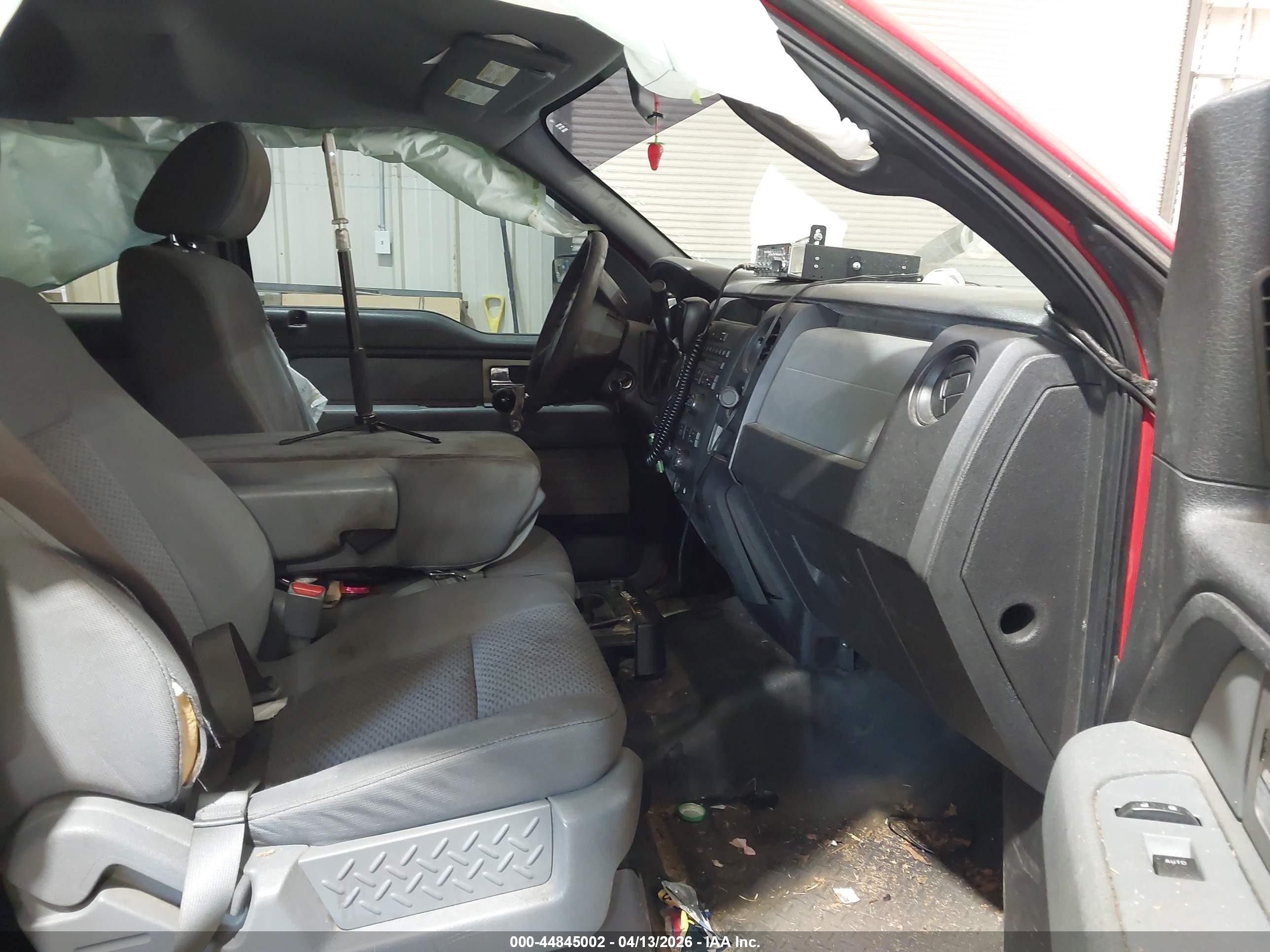 2011 Ford F-150 Xl Red vin: 1FTEX1CM7BKD63196