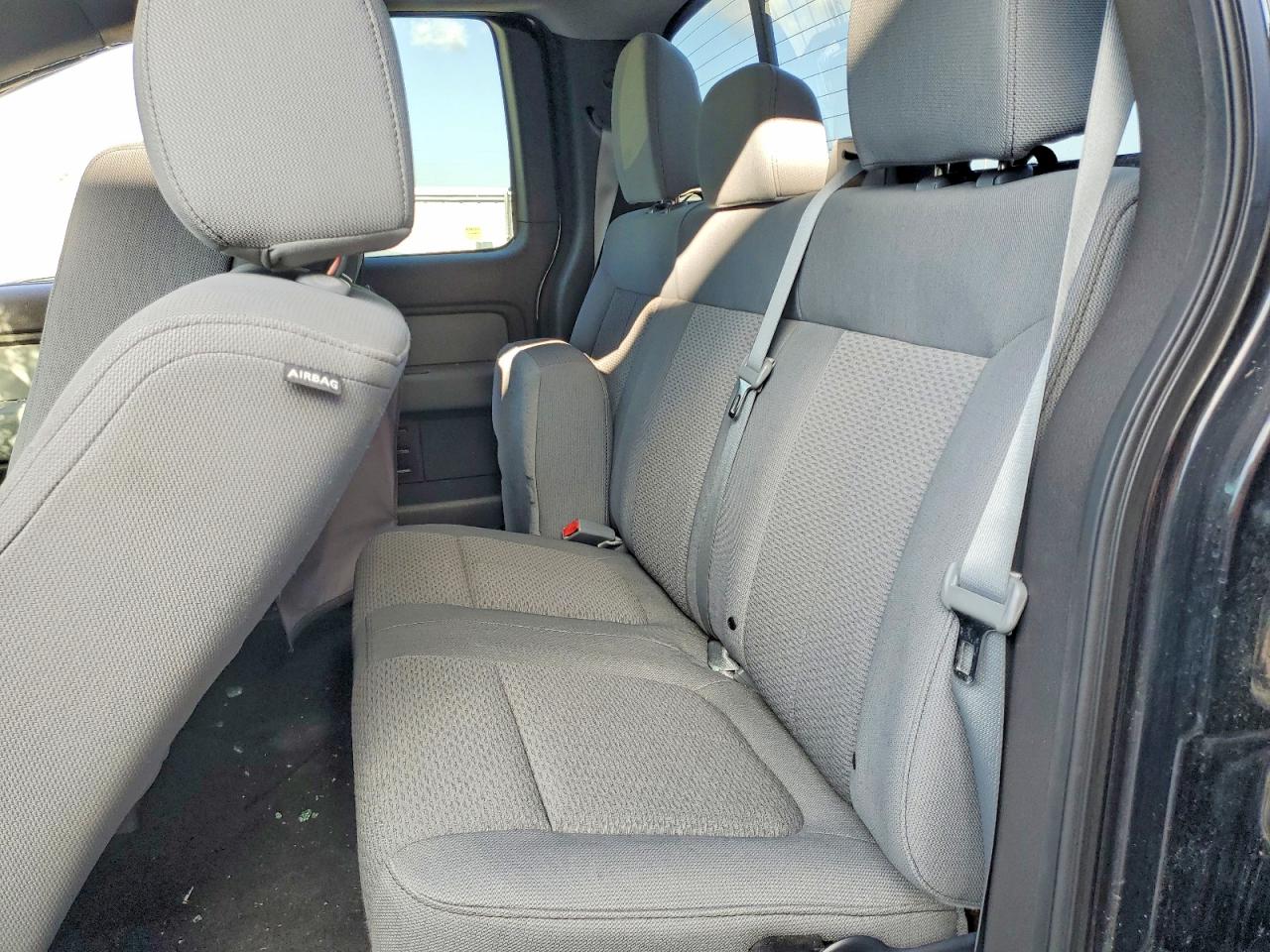 2012 Ford F150 Super Cab Black vin: 1FTEX1CM7CFA54483