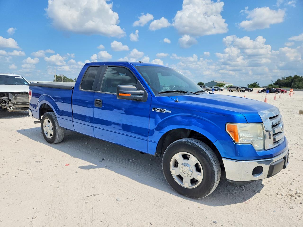 2012 Ford F150 Super Cab Blue vin: 1FTEX1CM7CFA57061
