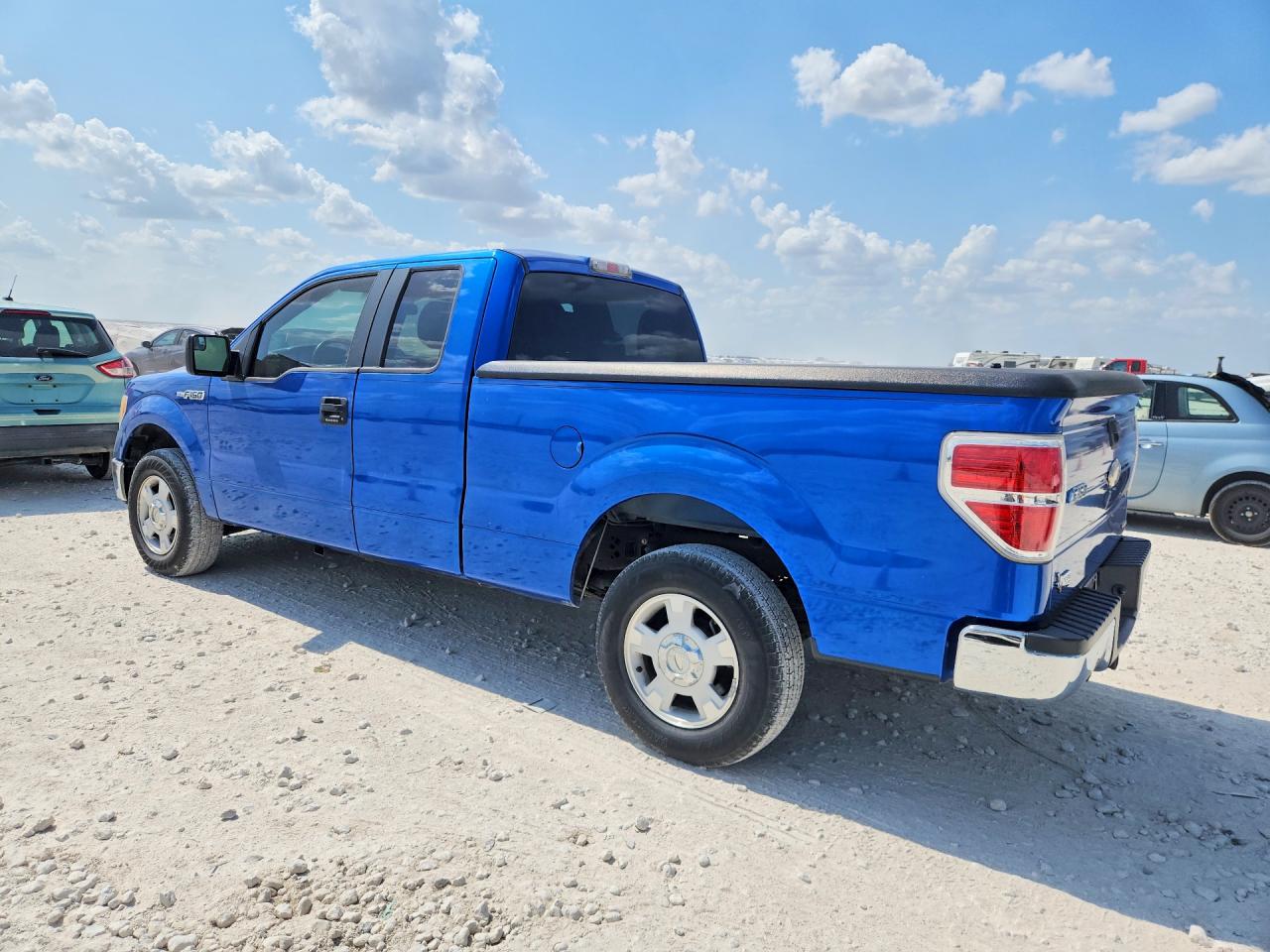 2012 Ford F150 Super Cab Blue vin: 1FTEX1CM7CFA57061