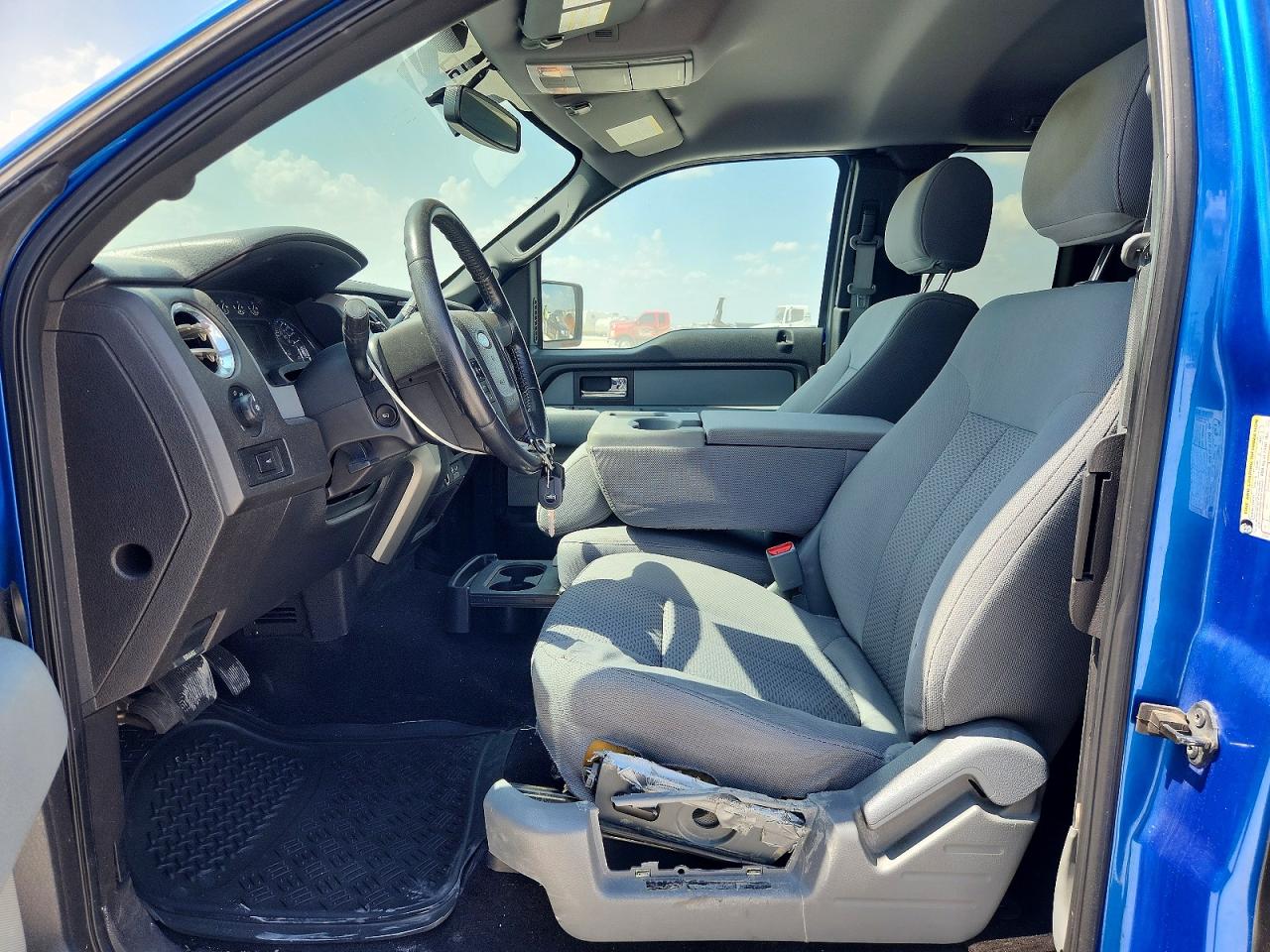 2012 Ford F150 Super Cab Blue vin: 1FTEX1CM7CFA57061