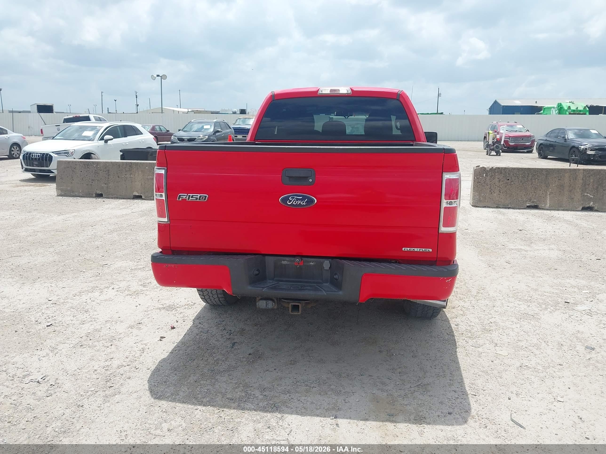 2012 Ford F-150 Xlt Red vin: 1FTEX1CM7CFB53837