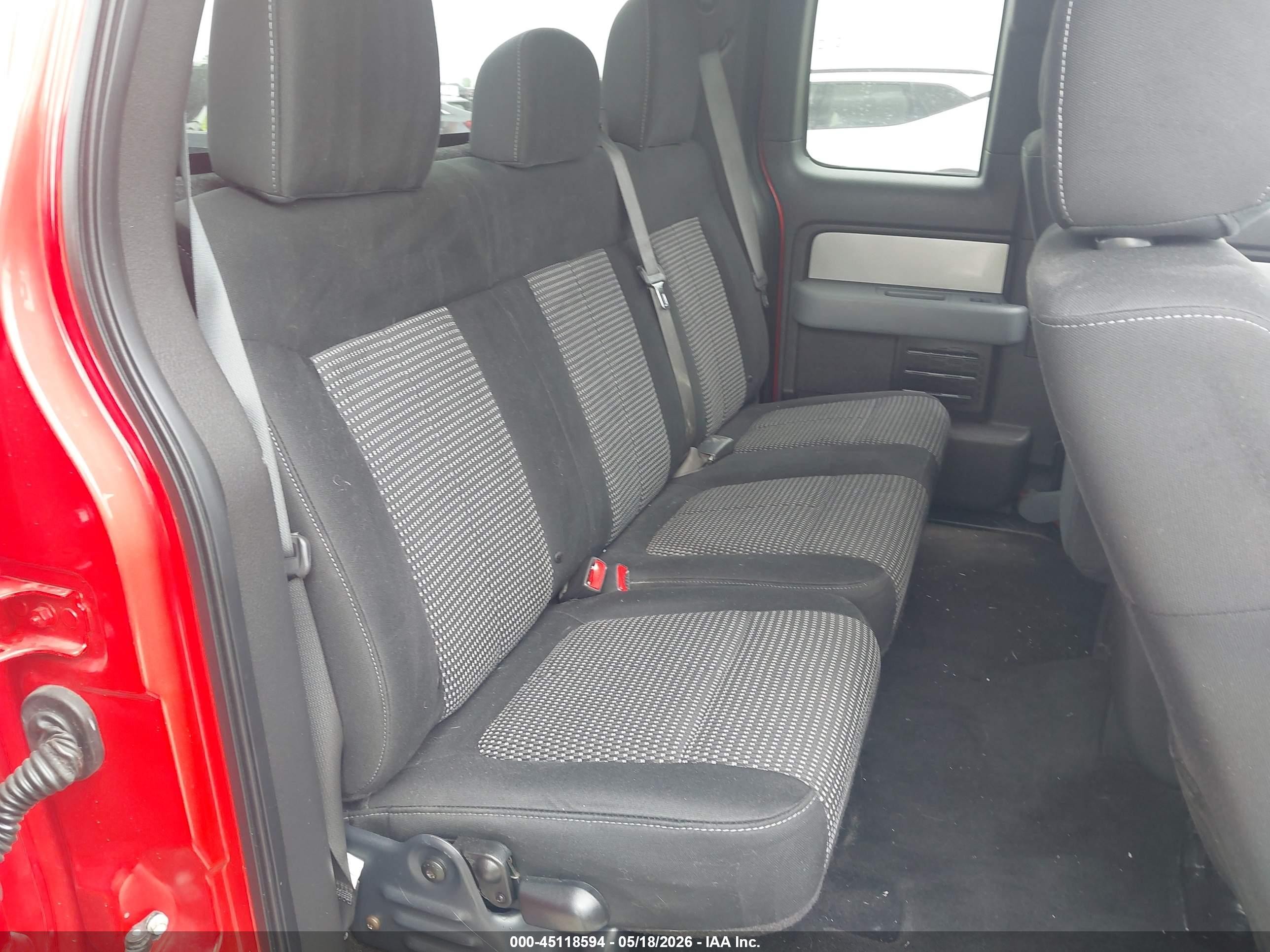 2012 Ford F-150 Xlt Red vin: 1FTEX1CM7CFB53837