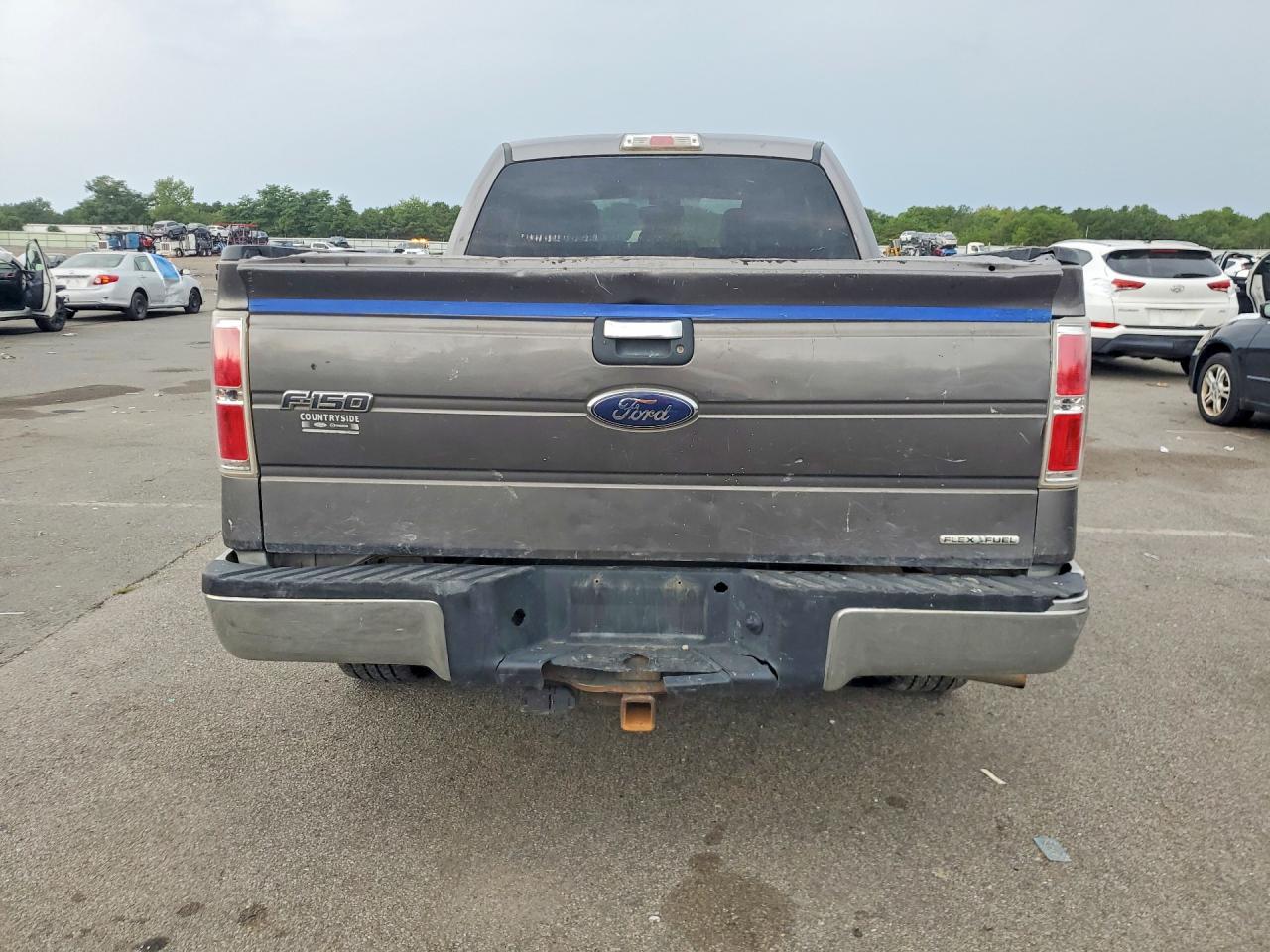 2013 Ford F150 Super Cab Gray vin: 1FTEX1CM7DFB27255