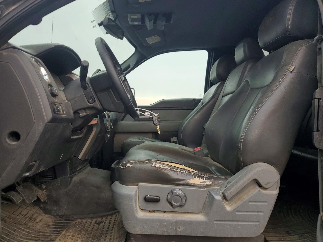 2013 Ford F150 Super Cab Gray vin: 1FTEX1CM7DFB27255