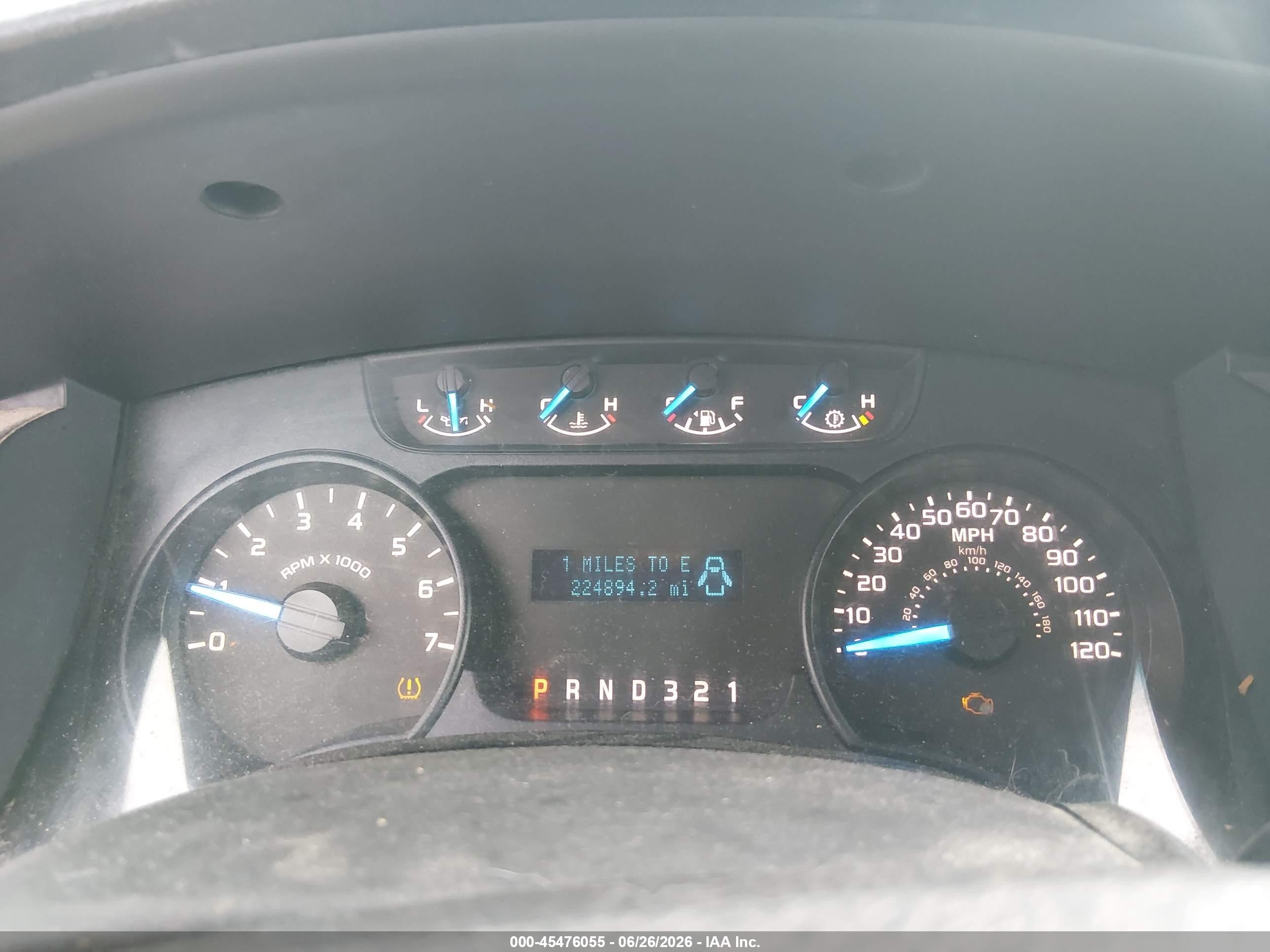 2013 Ford F-150 Stx/xl/xlt Gray vin: 1FTEX1CM7DKF88401