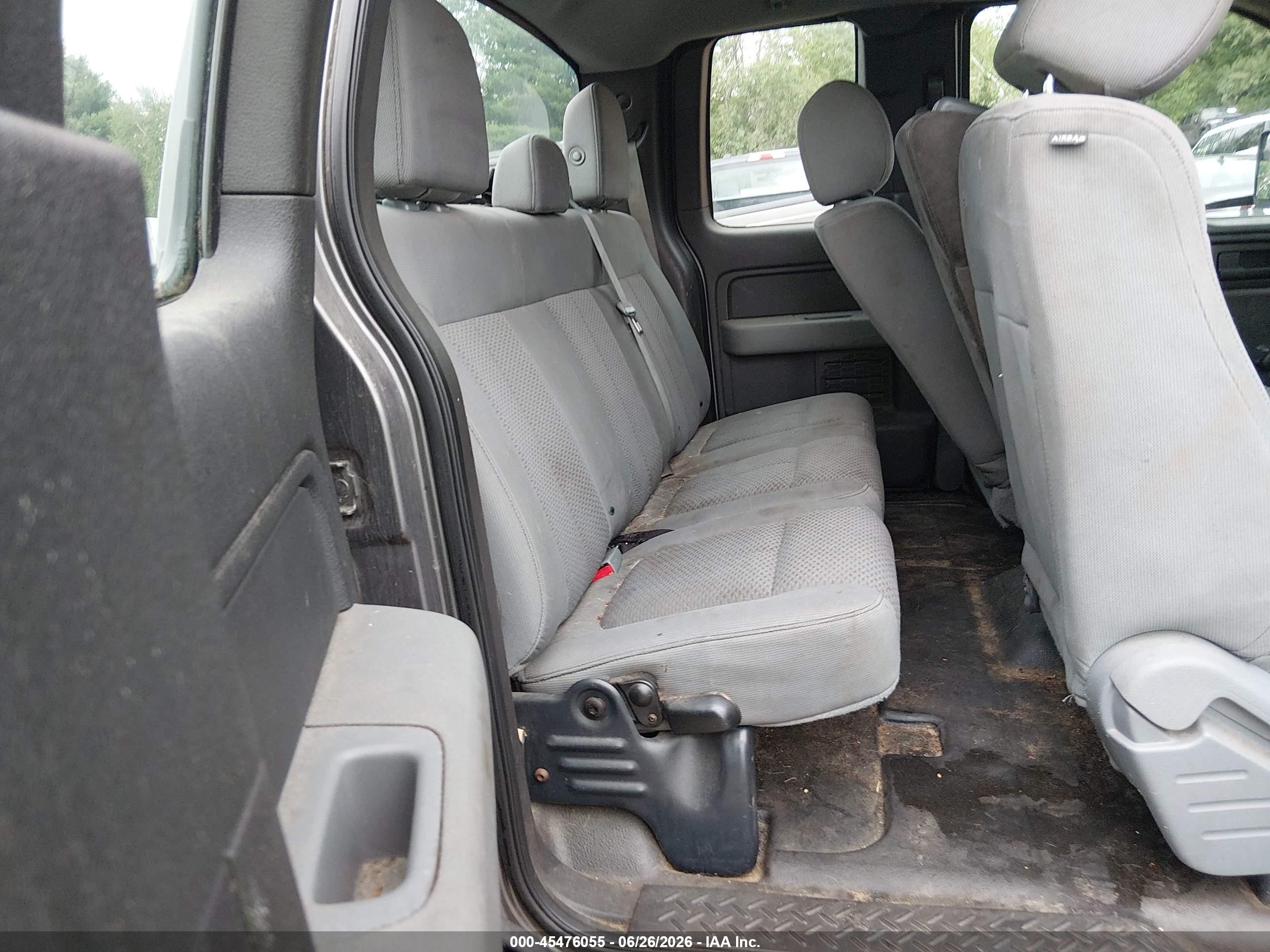 2013 Ford F-150 Stx/xl/xlt Gray vin: 1FTEX1CM7DKF88401