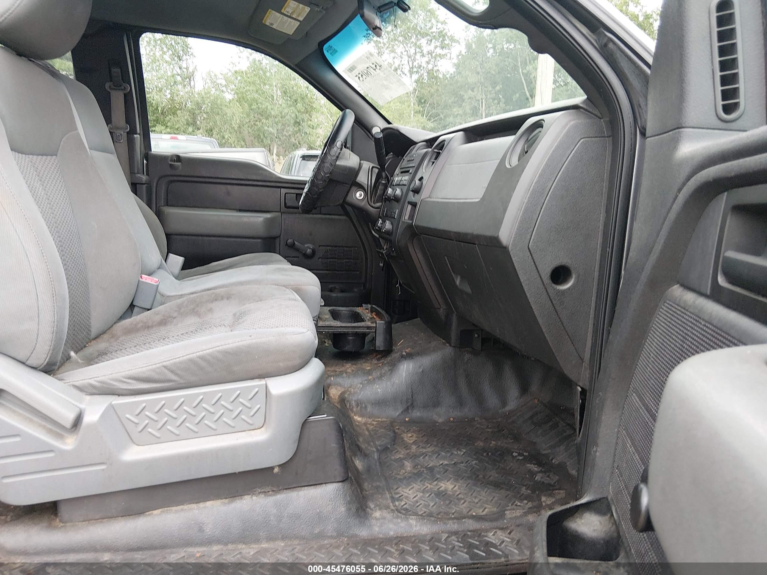 2013 Ford F-150 Stx/xl/xlt Gray vin: 1FTEX1CM7DKF88401