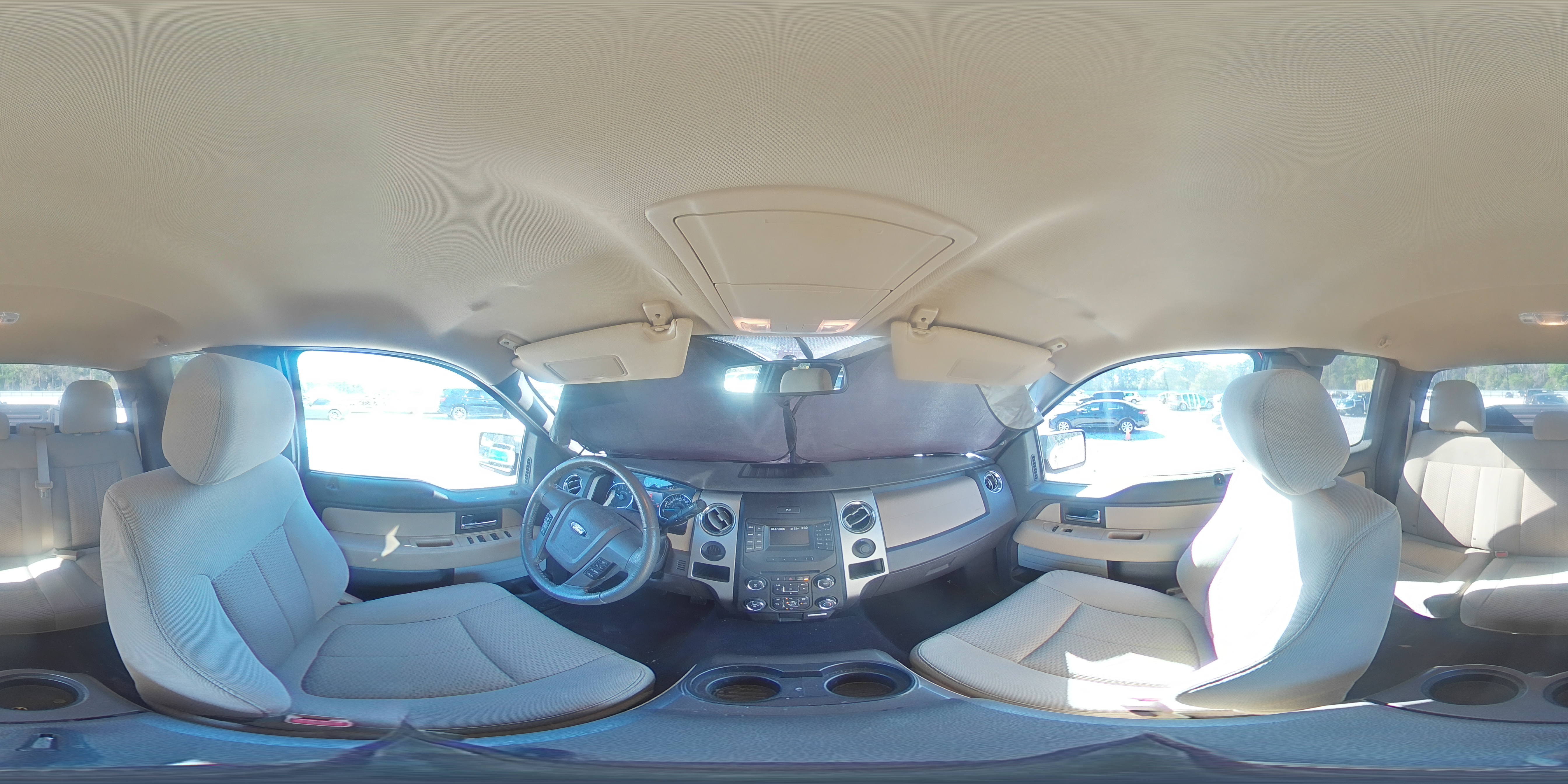 2014 Ford F150 Super Cab Red vin: 1FTEX1CM7EFA04895