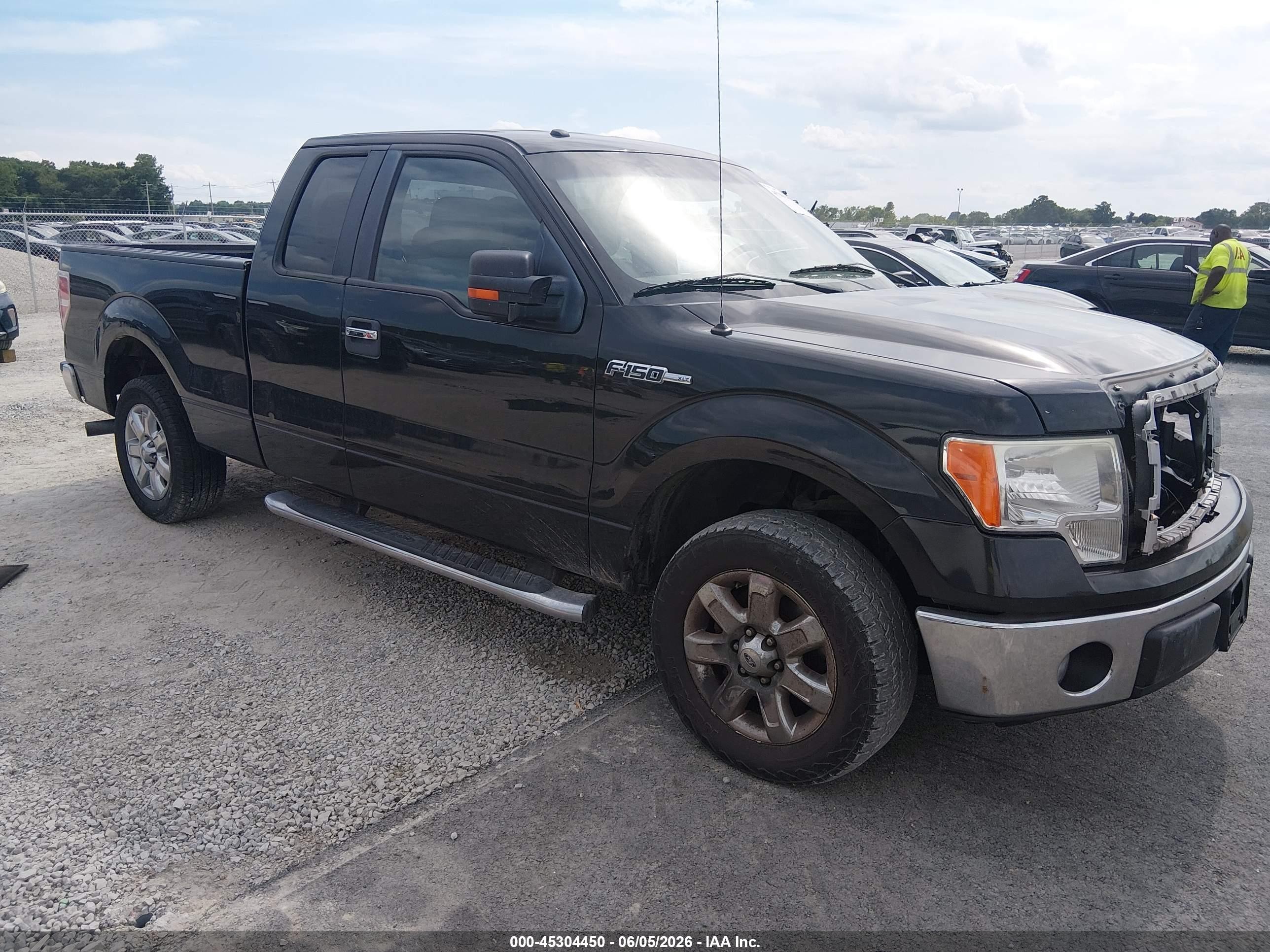 2014 Ford F-150 Xlt Black vin: 1FTEX1CM7EFA62327
