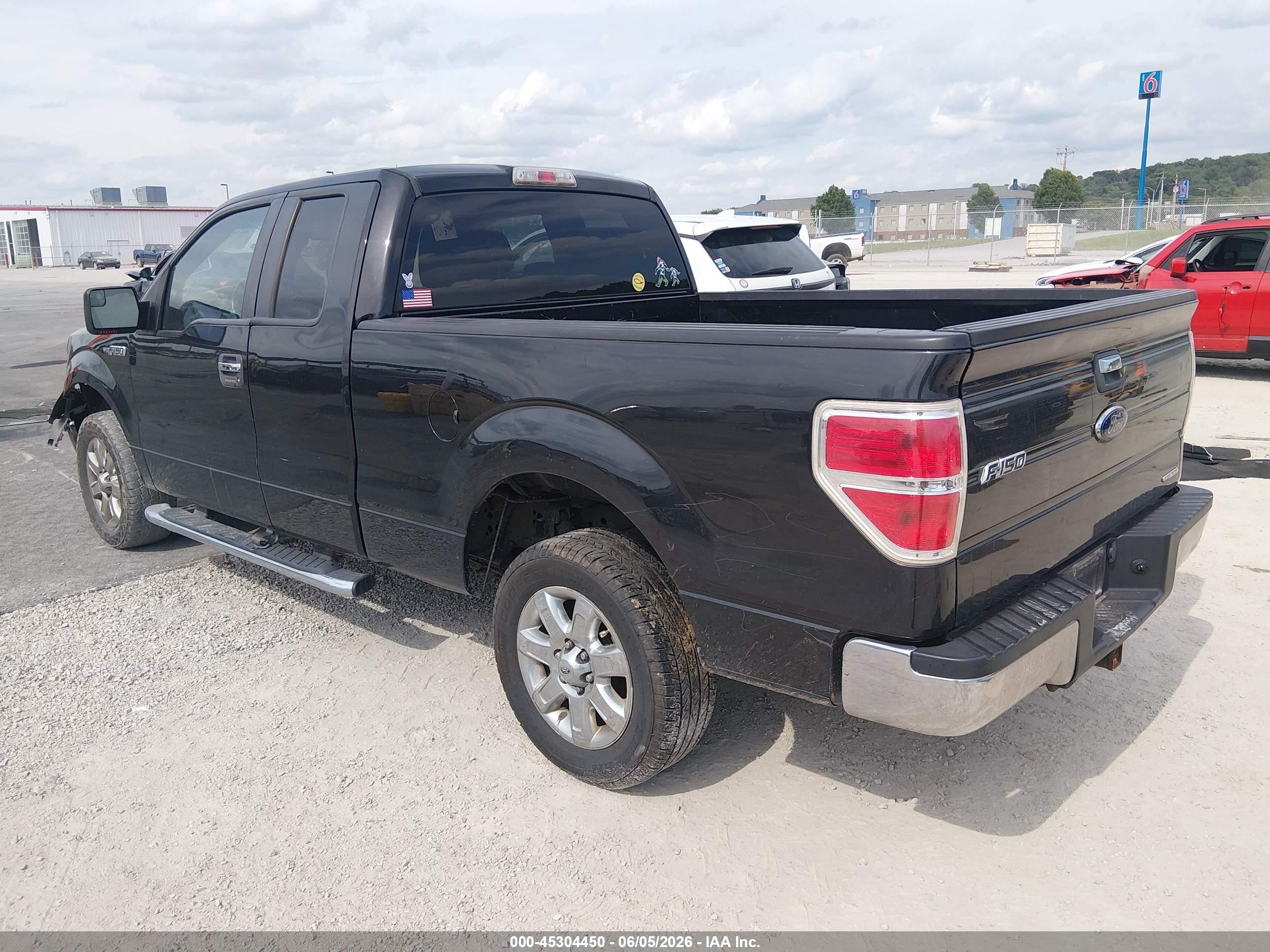 2014 Ford F-150 Xlt Black vin: 1FTEX1CM7EFA62327