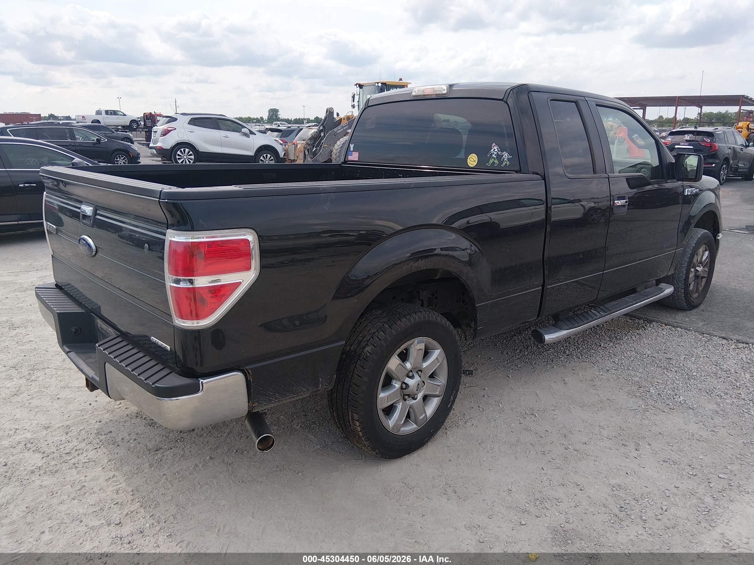 2014 Ford F-150 Xlt Black vin: 1FTEX1CM7EFA62327