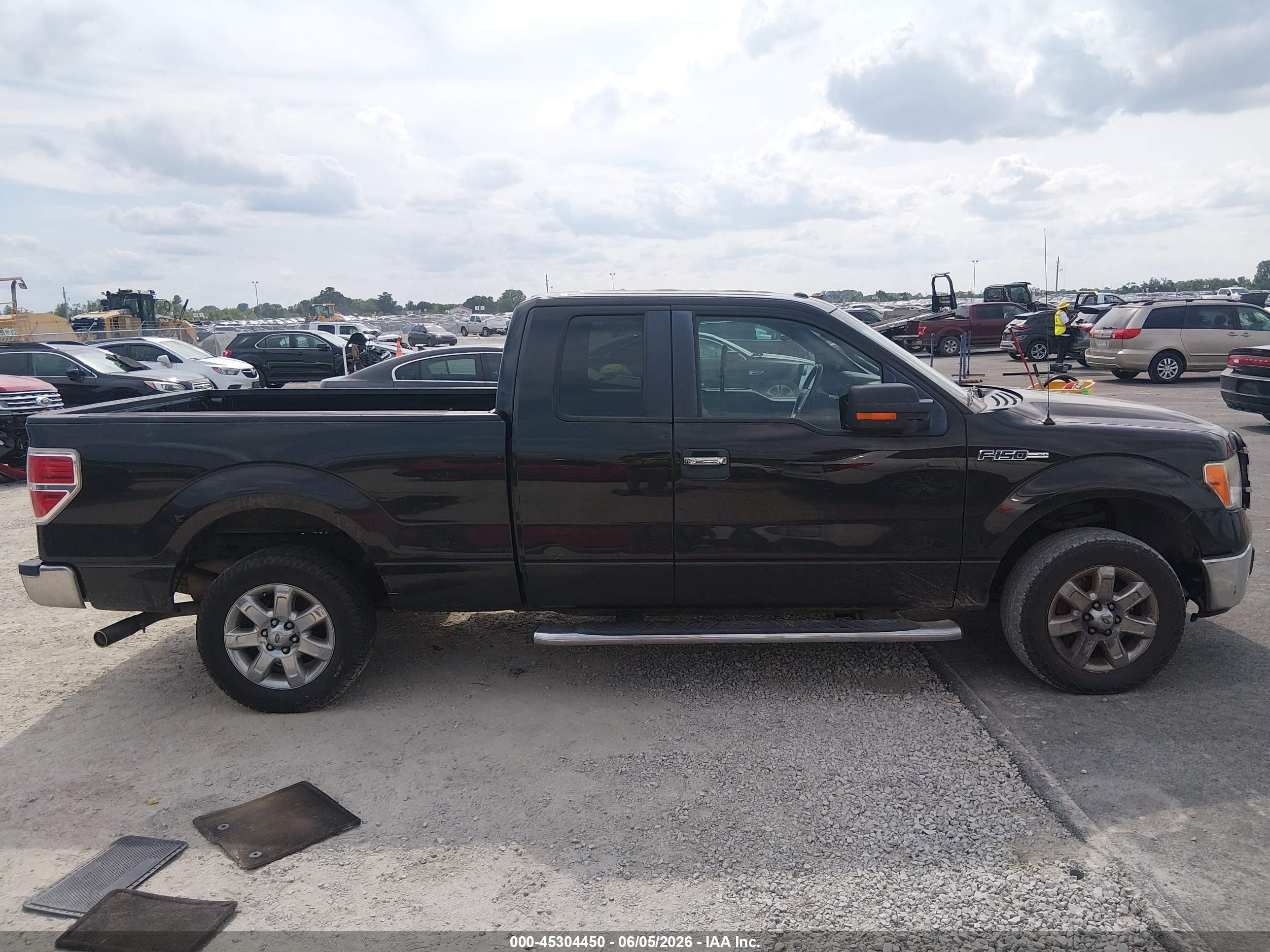 2014 Ford F-150 Xlt Black vin: 1FTEX1CM7EFA62327
